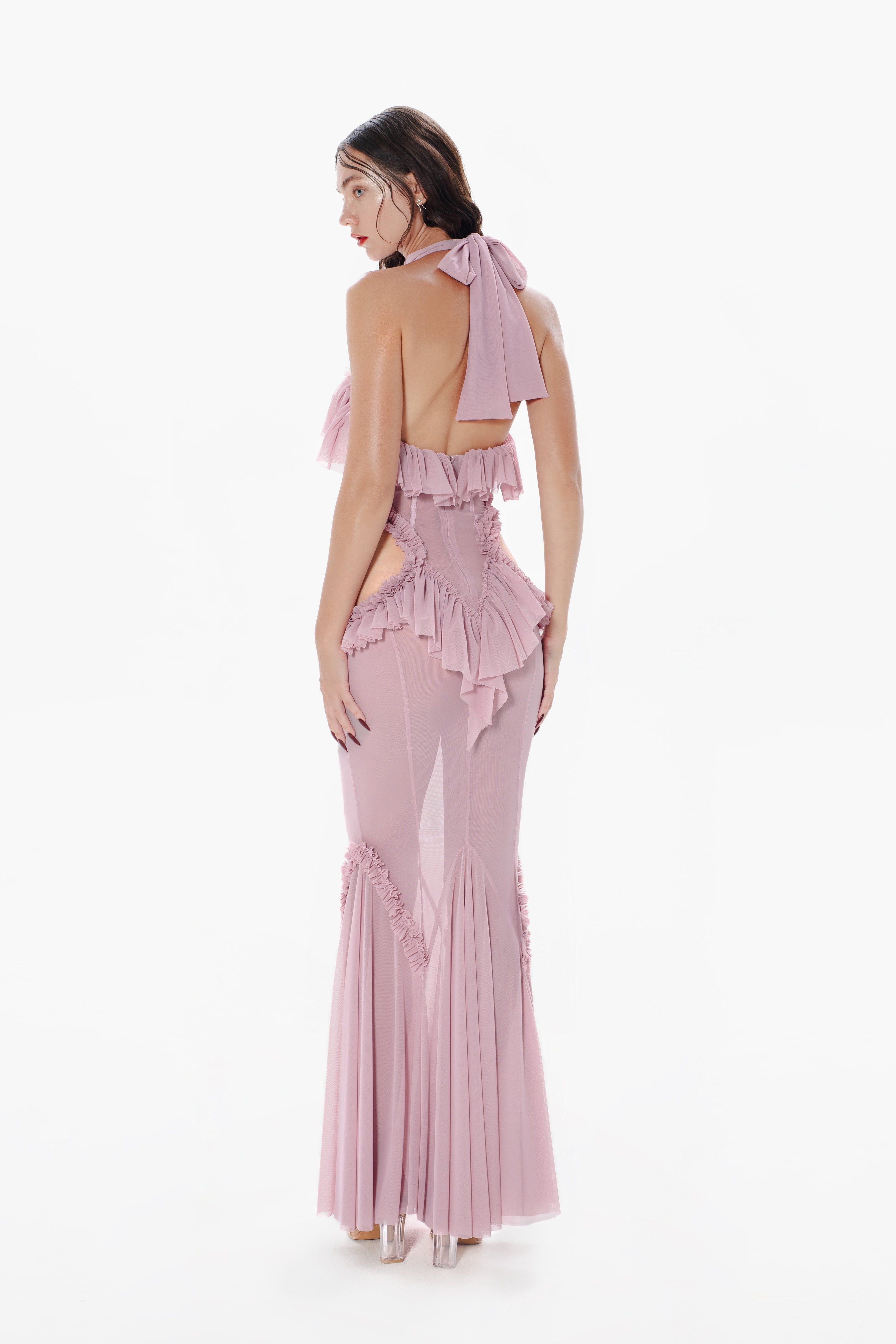 Ophelia Maxi Dress Bubblegum