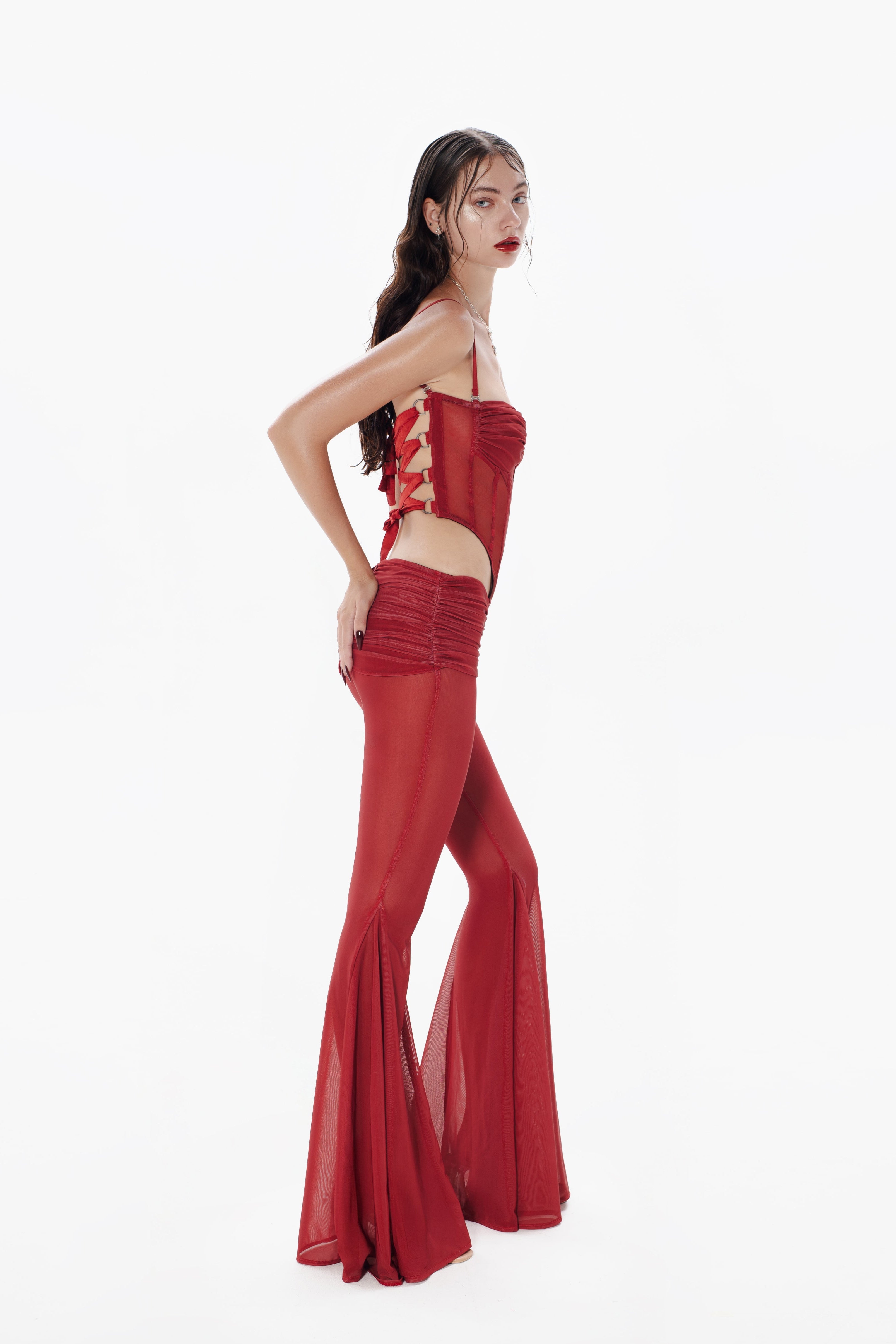 Genesis Jumpsuit Red