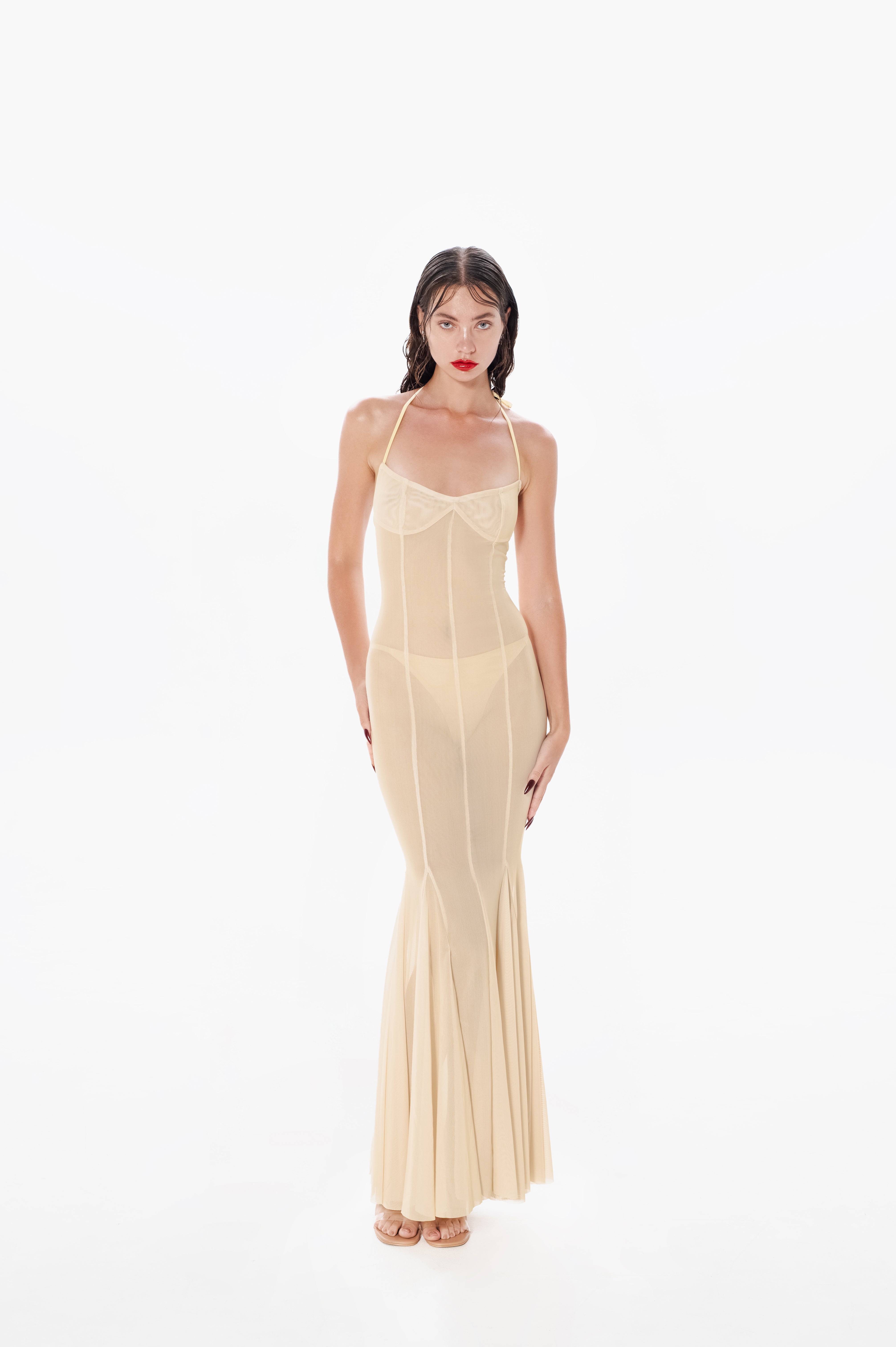 Siren Maxi Dress Butter