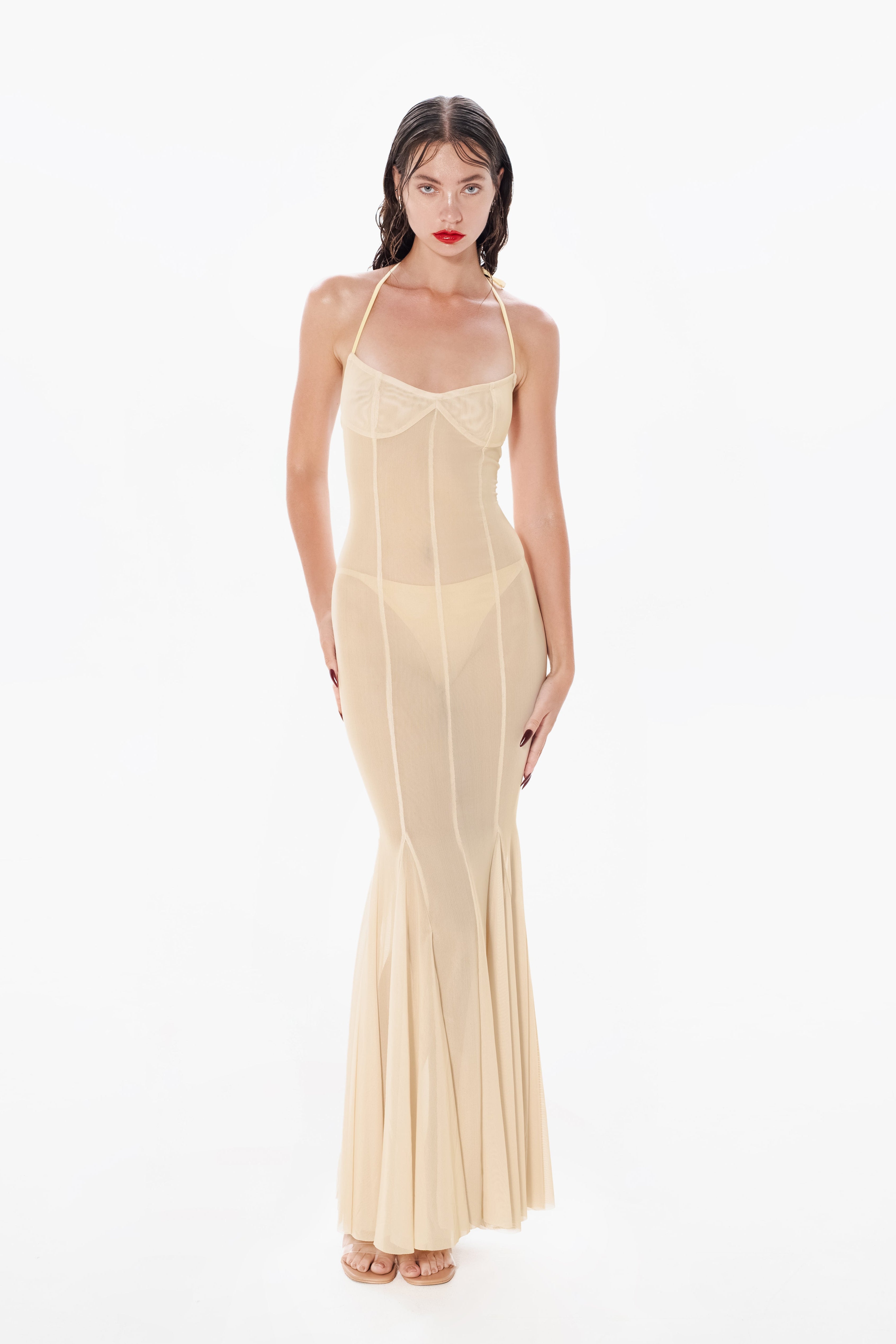 Siren Maxi Dress Butter