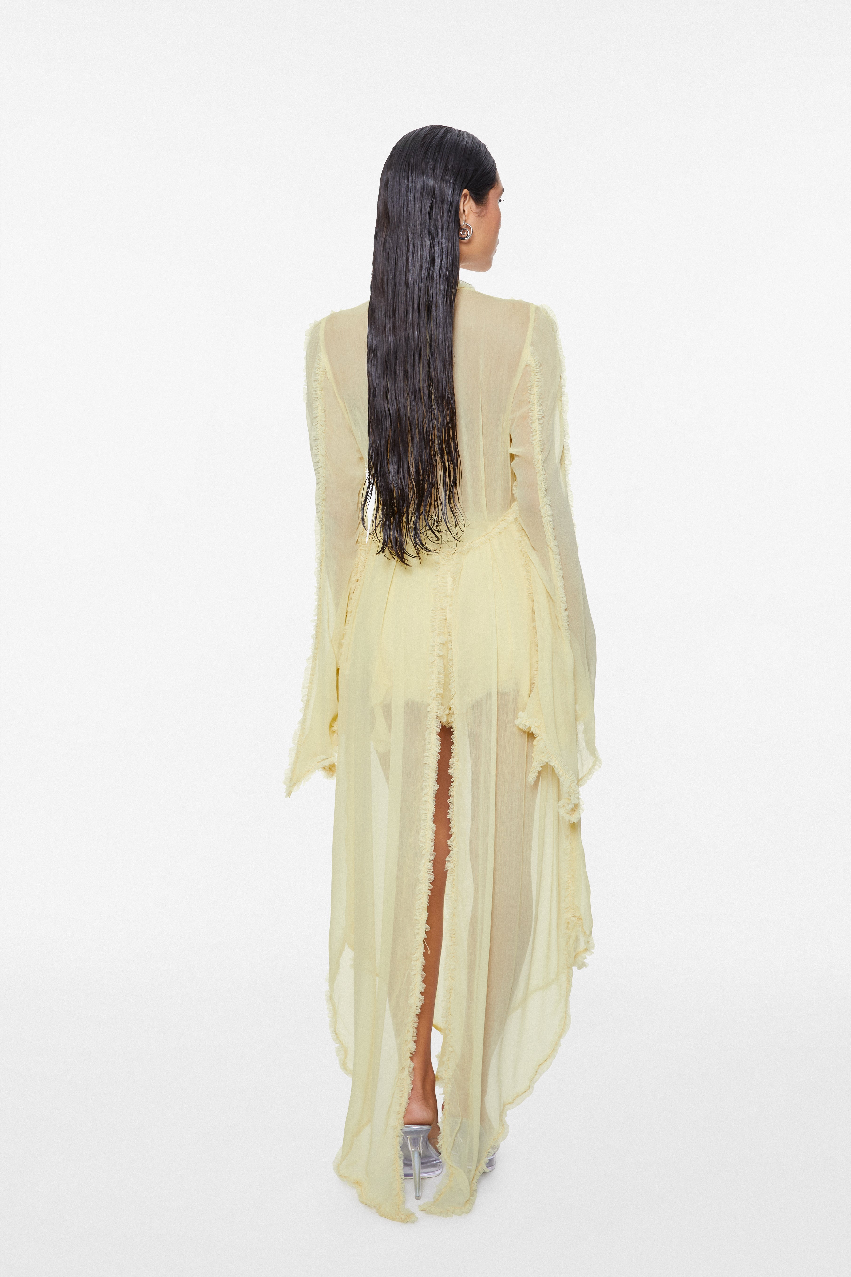 Mistress Chiffon Robe Butter