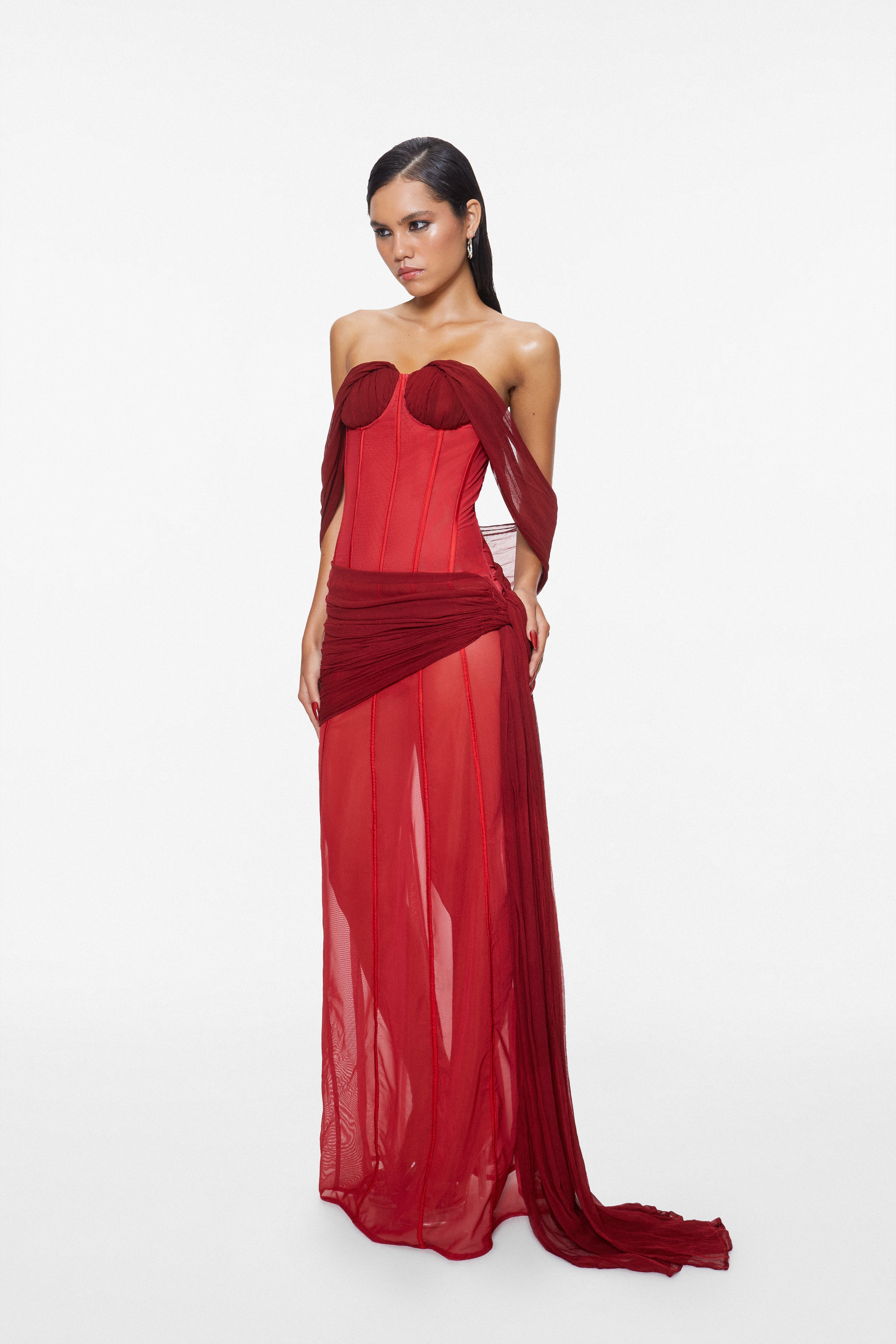 Nemesis Maxi Dress Ruby Red