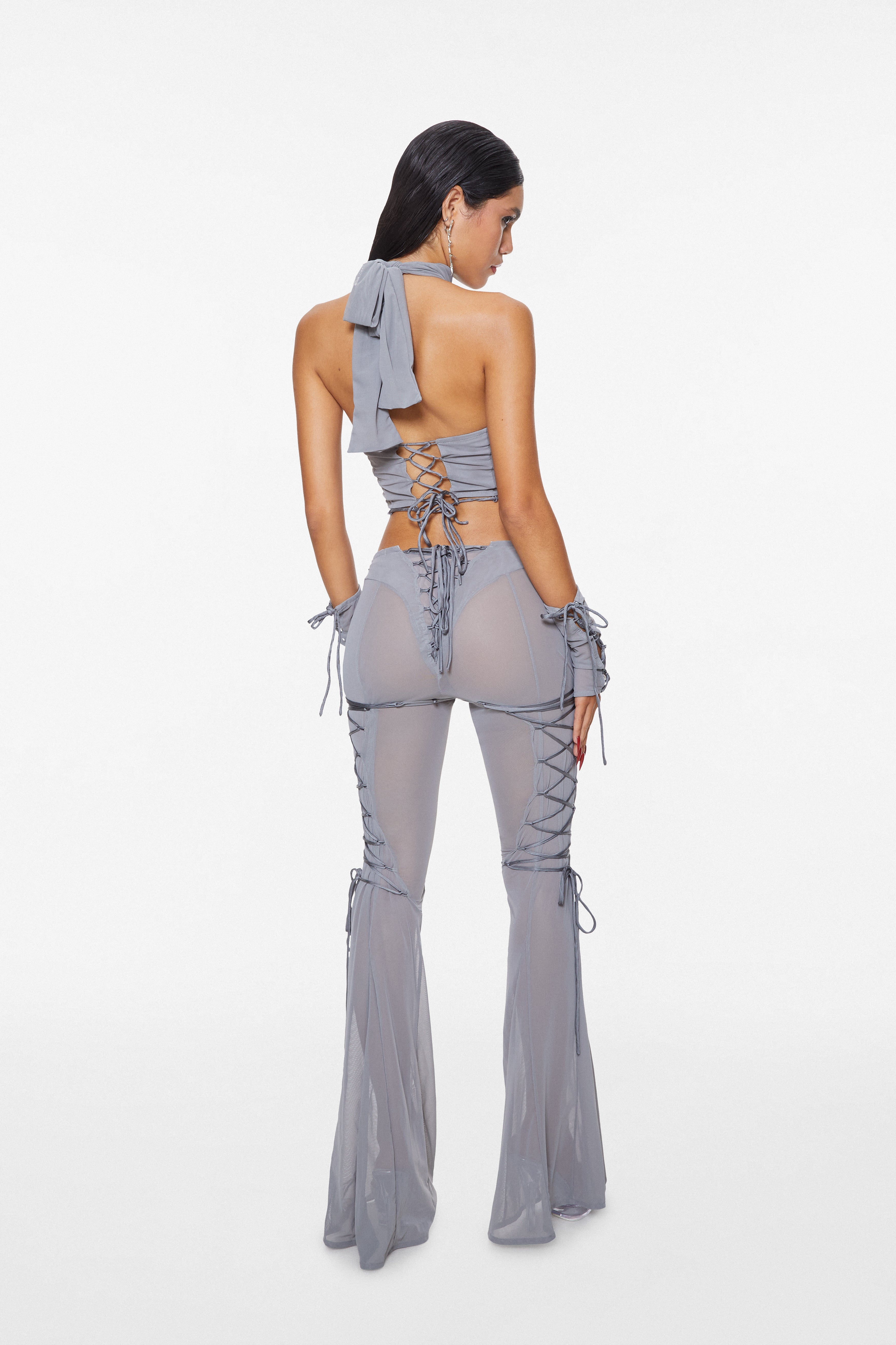 Feelings Die Pants Silver Matte