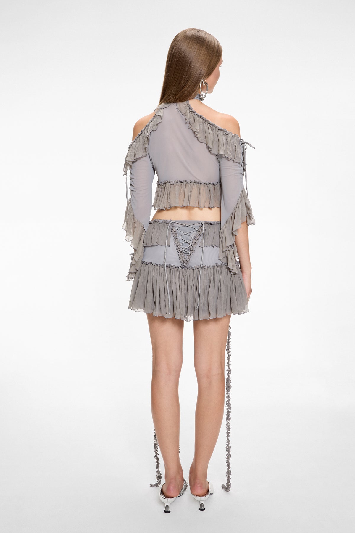Regina Top Matte Silver