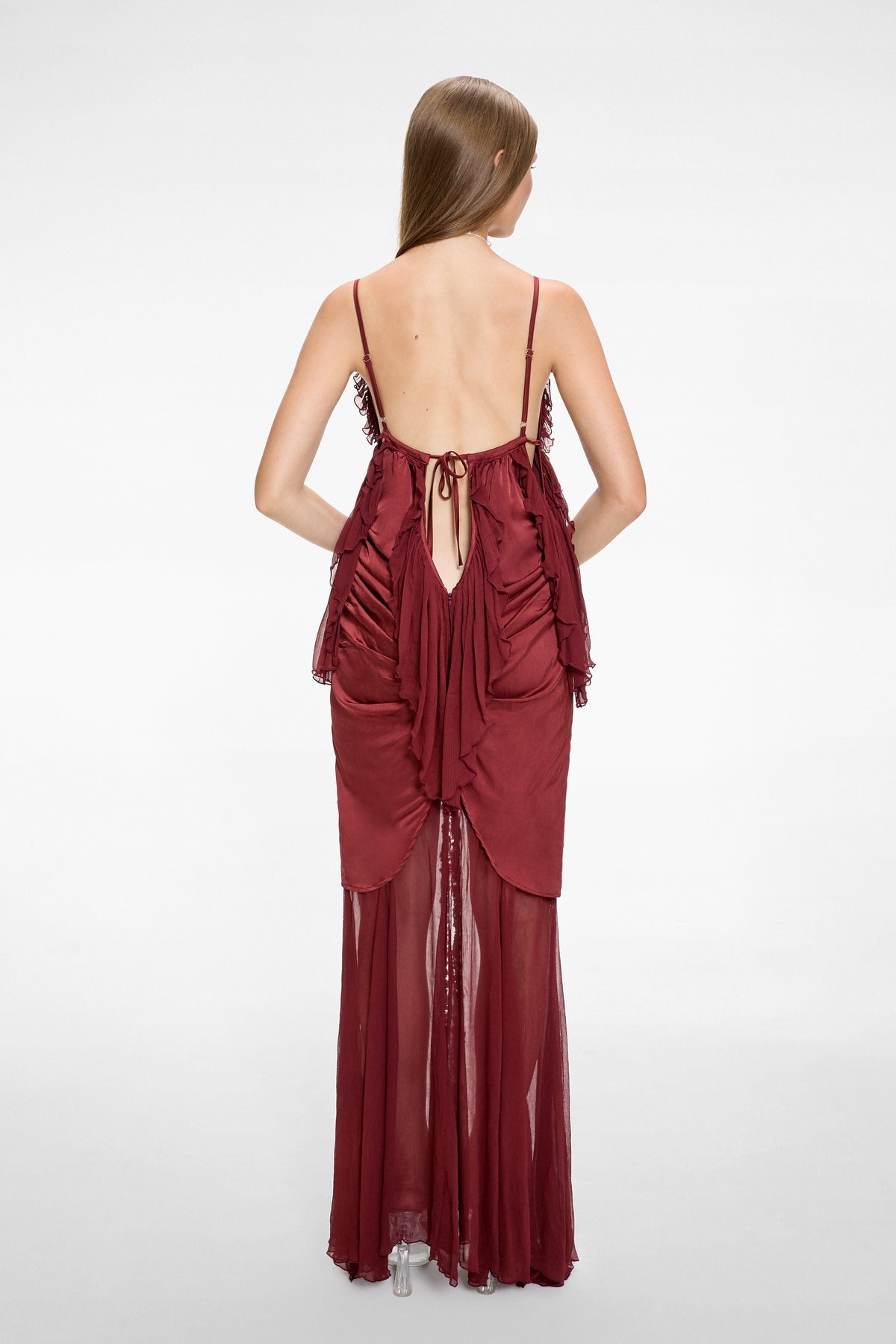 Original Sin Maxi Dress Burgundy