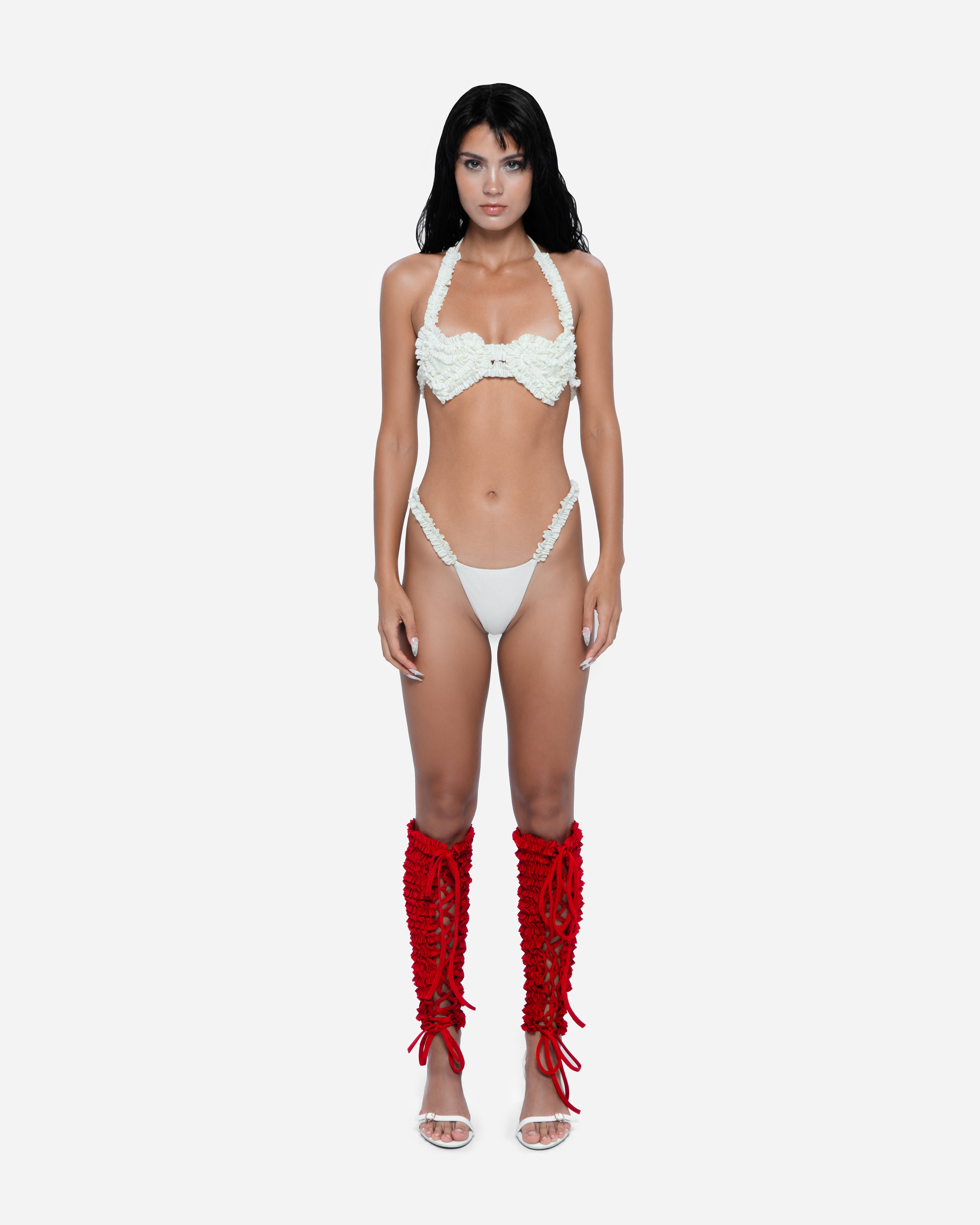 Ruffled Leg Warmers