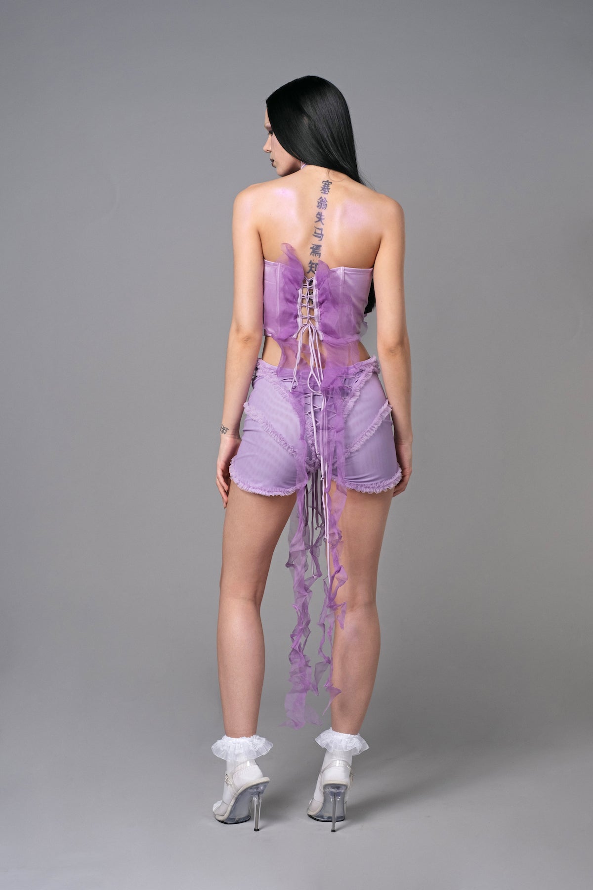 Undisclosed Desires Hot Pants Lilac