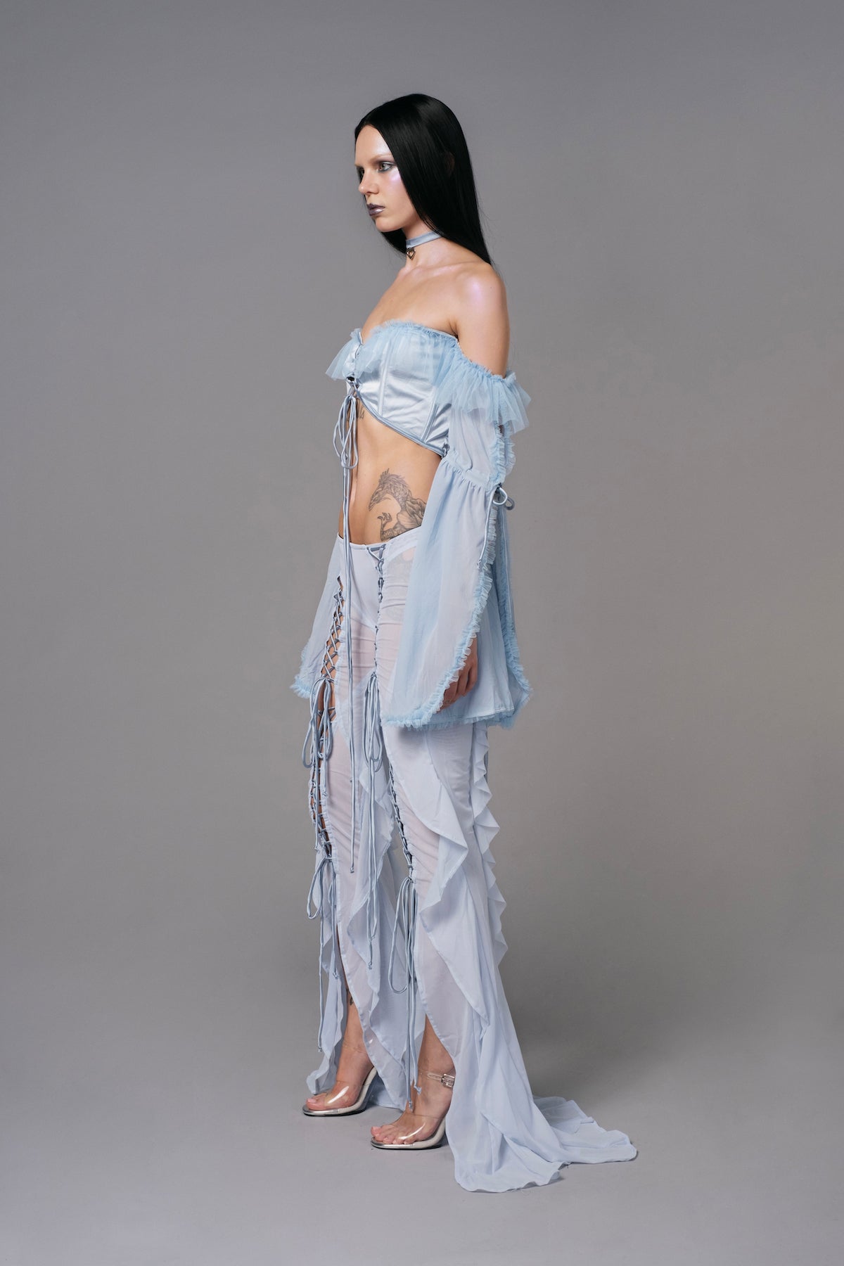 Meta Angel Pants Powder Blue