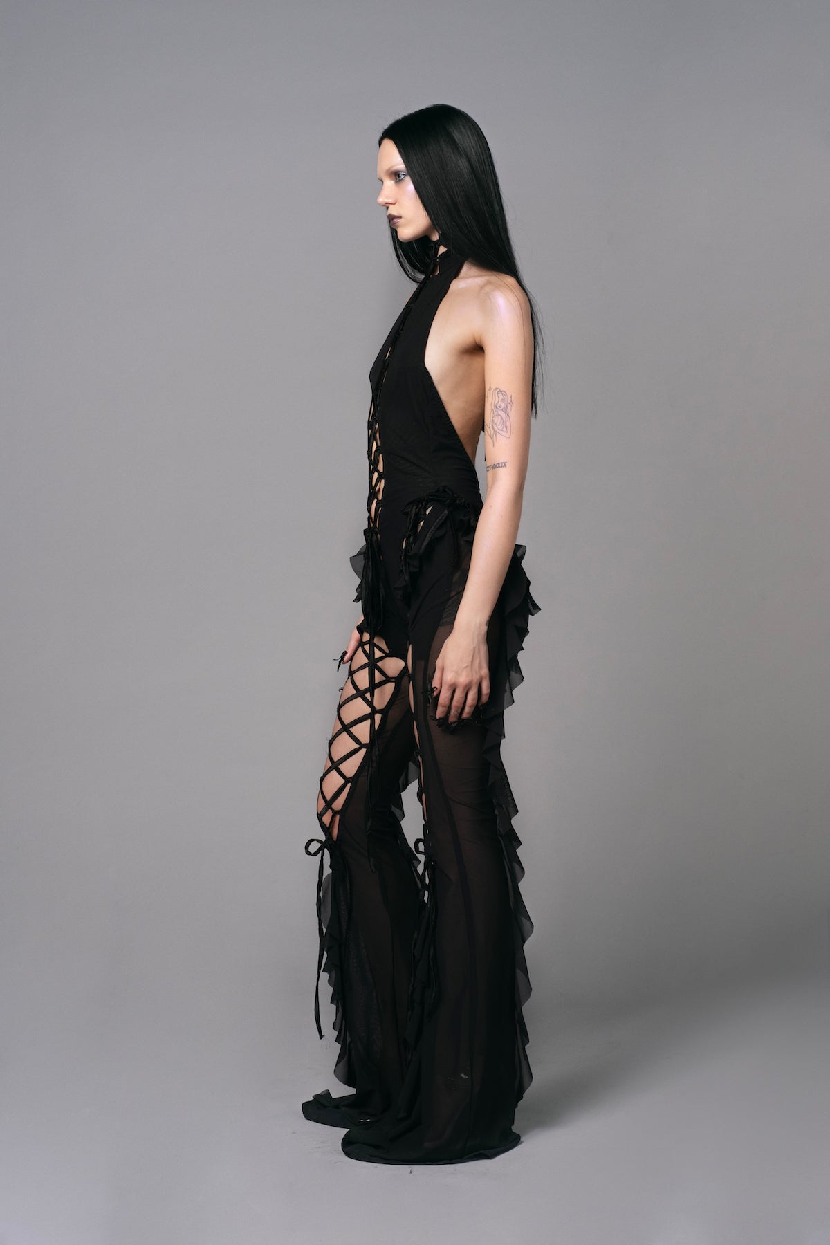 Sinful Romance Jumpsuit Noir
