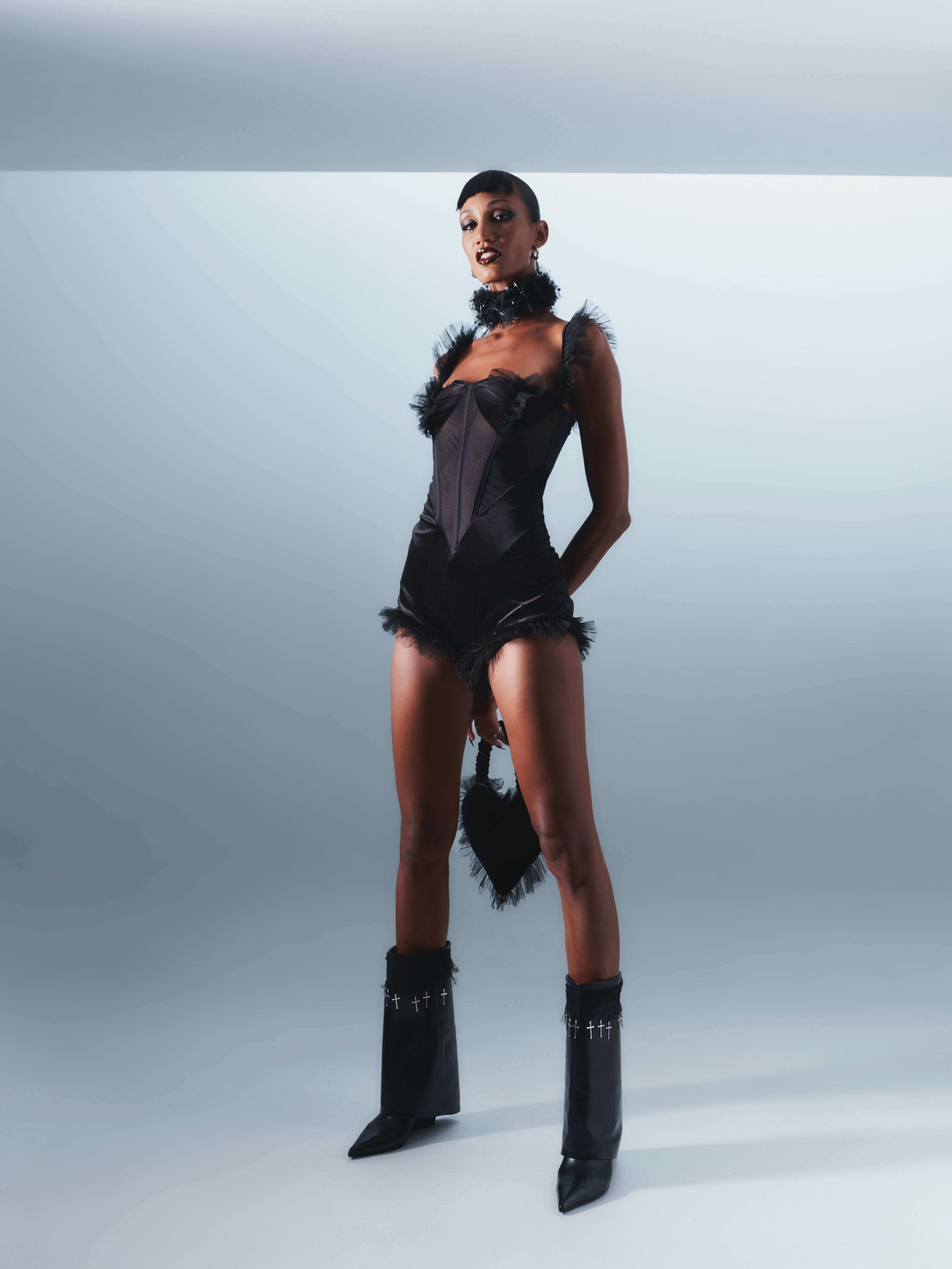 Love Hurts Corset Jumpsuit