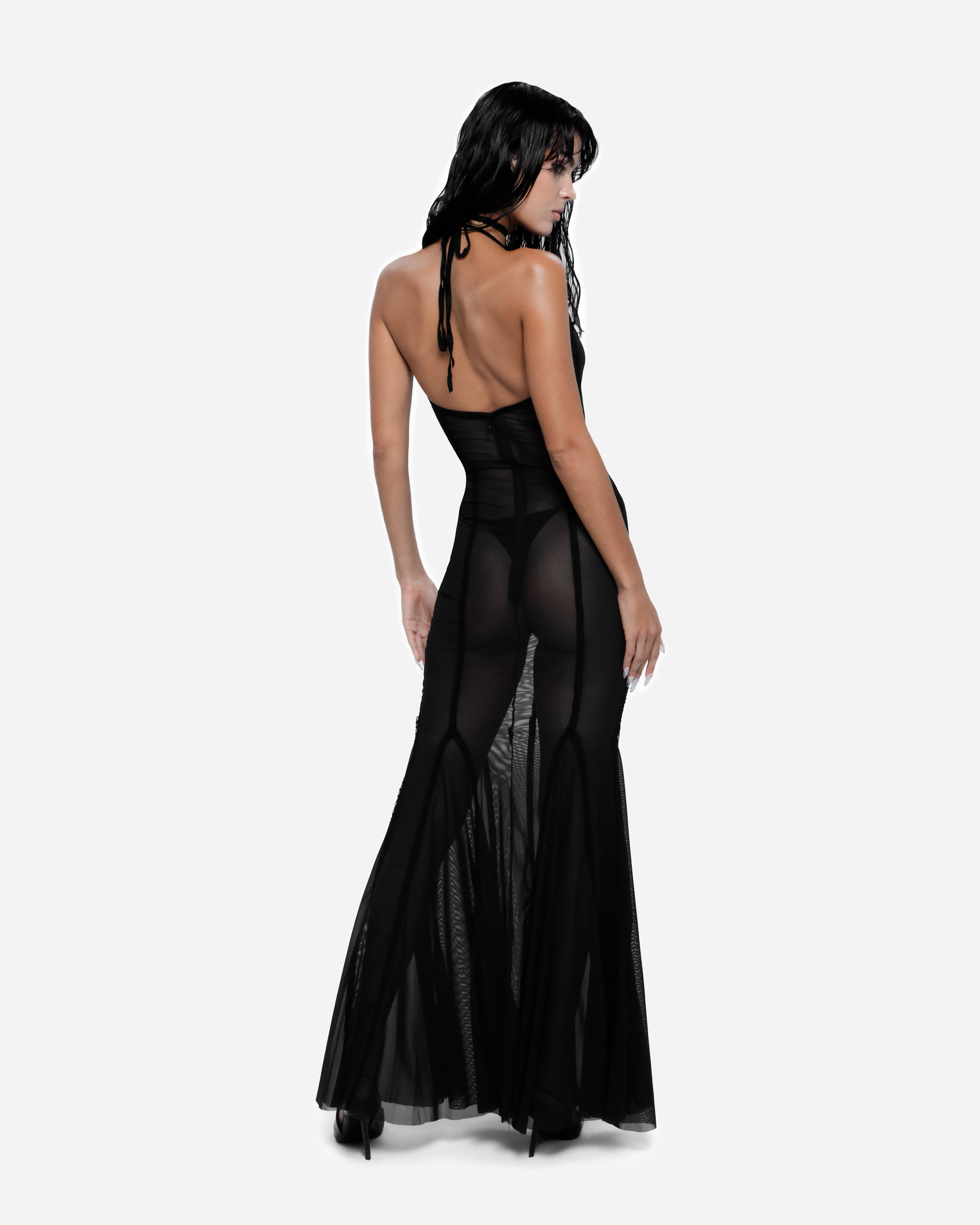 Siren Maxi Dress Black
