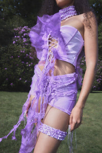Undisclosed Desires Hot Pants Lilac