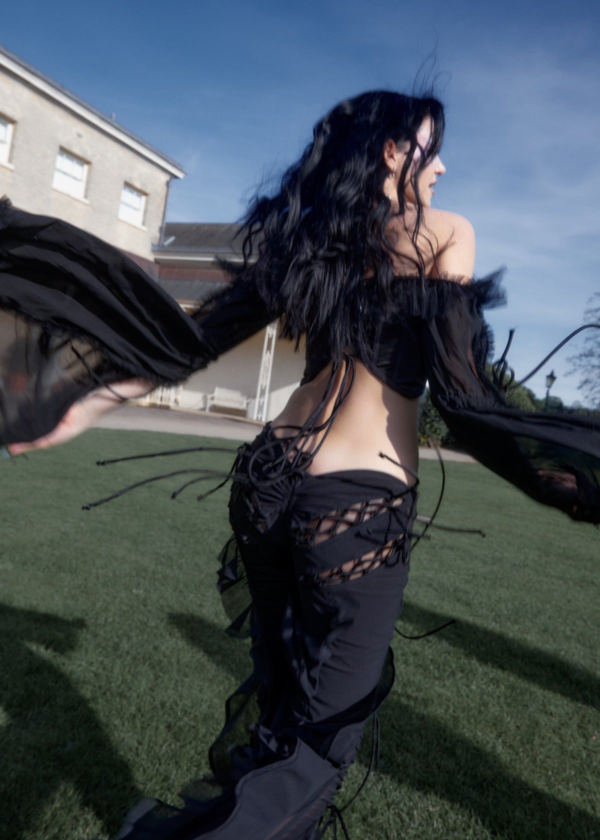 Meta Angel Pants Noir