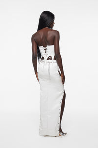Dagger Corset White