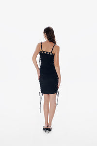 Eyelet Dress Black