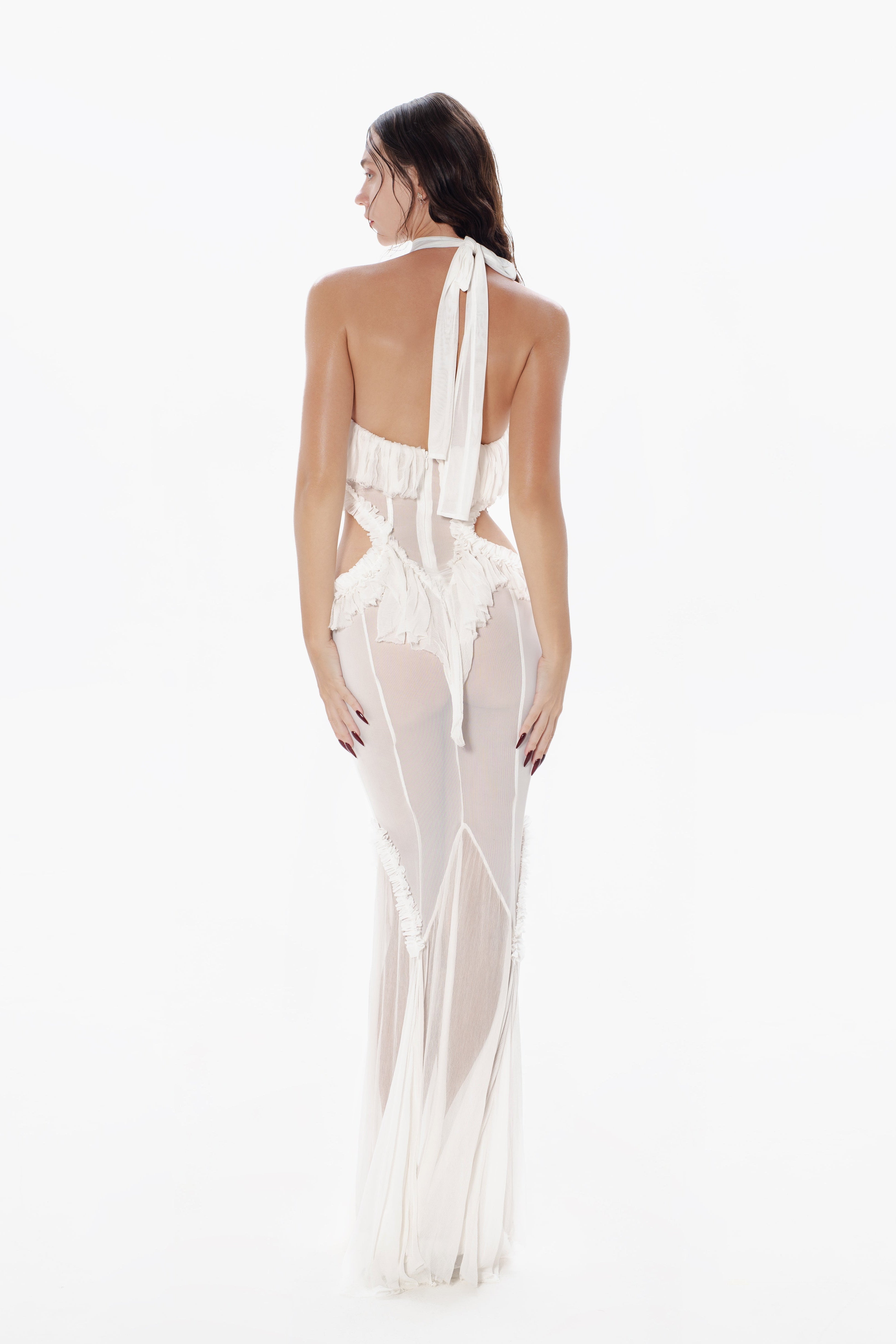 Ophelia Maxi Dress White