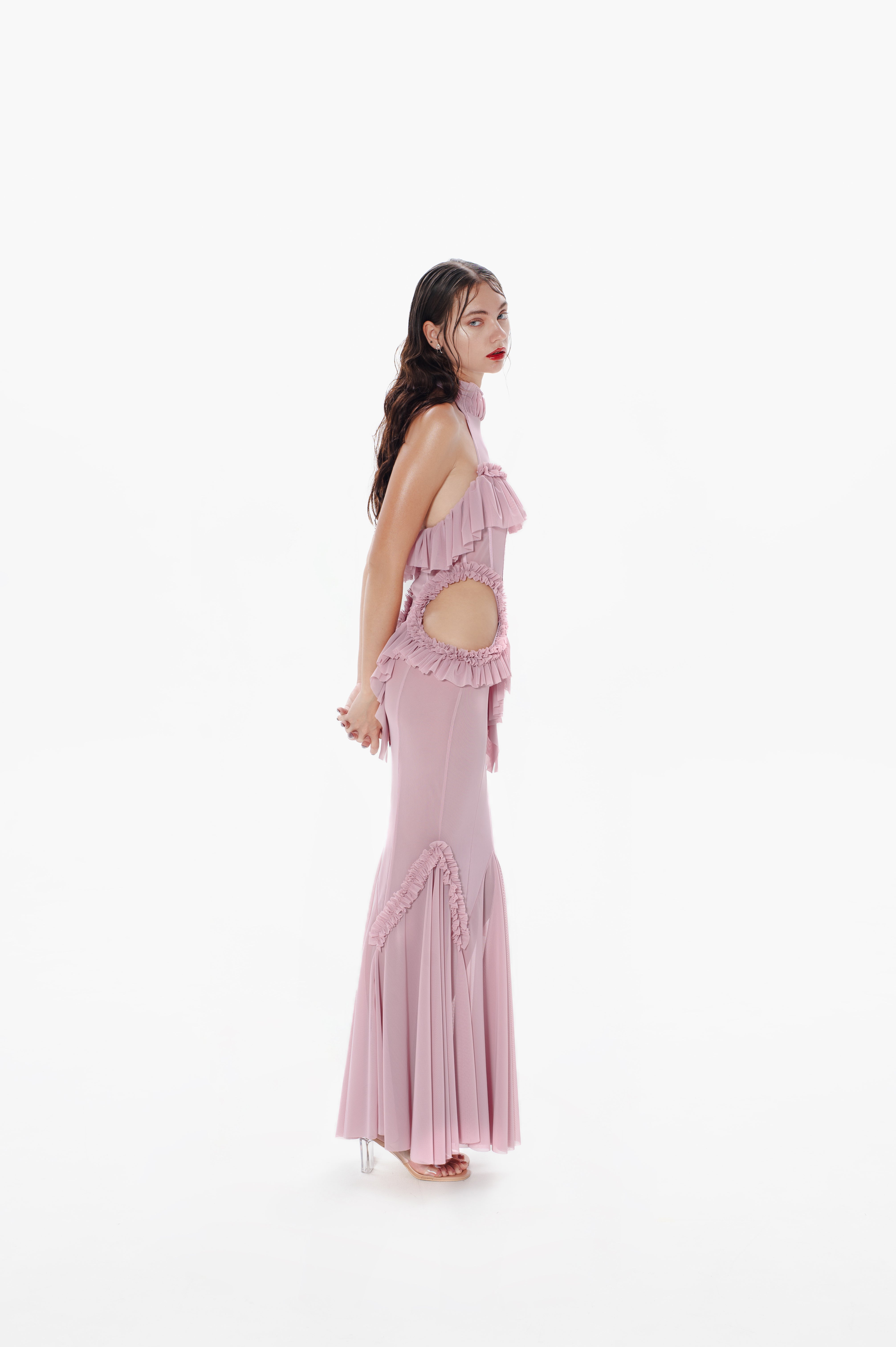 Ophelia Maxi Dress Bubblegum