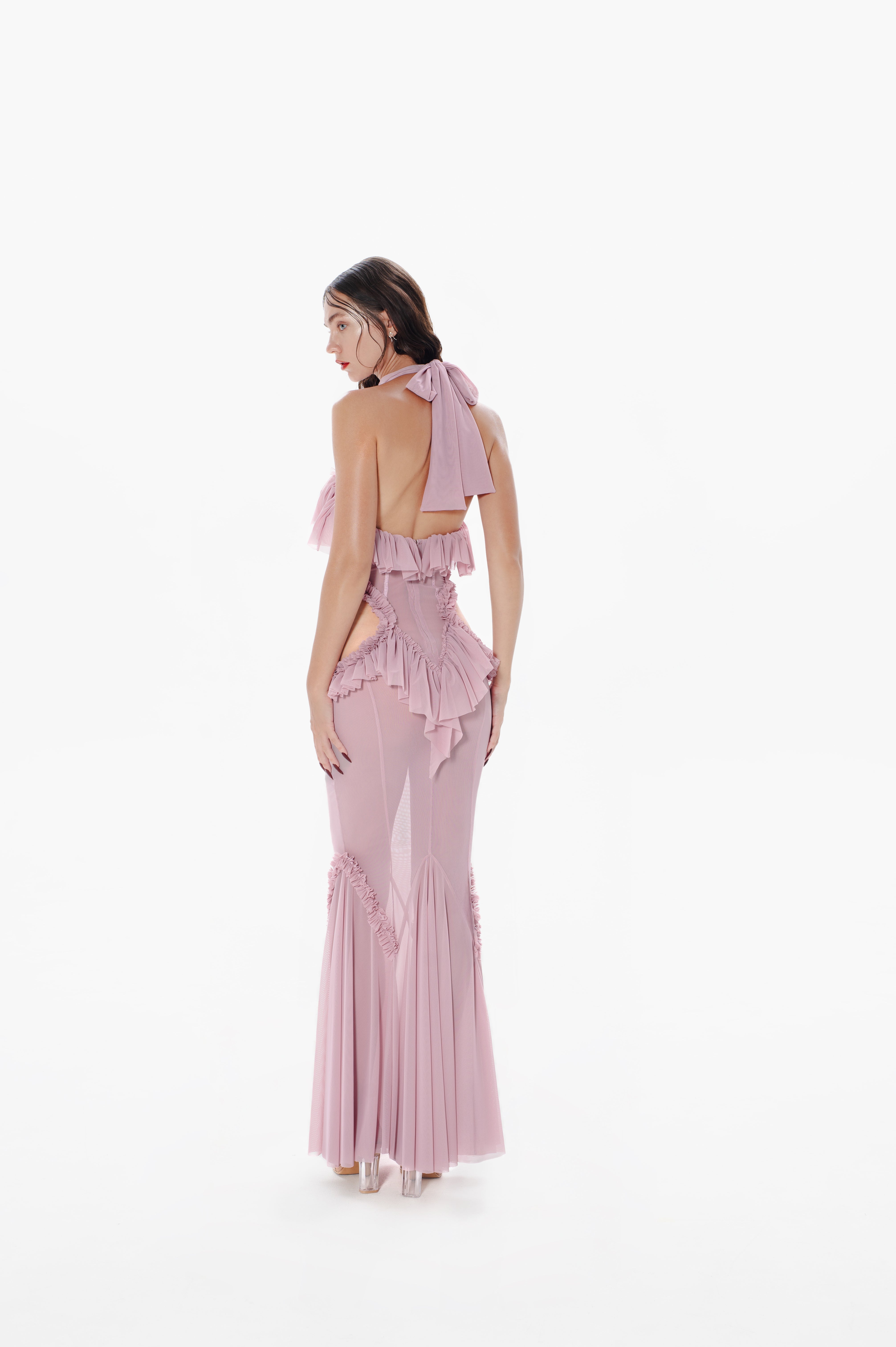 Ophelia Maxi Dress Bubblegum