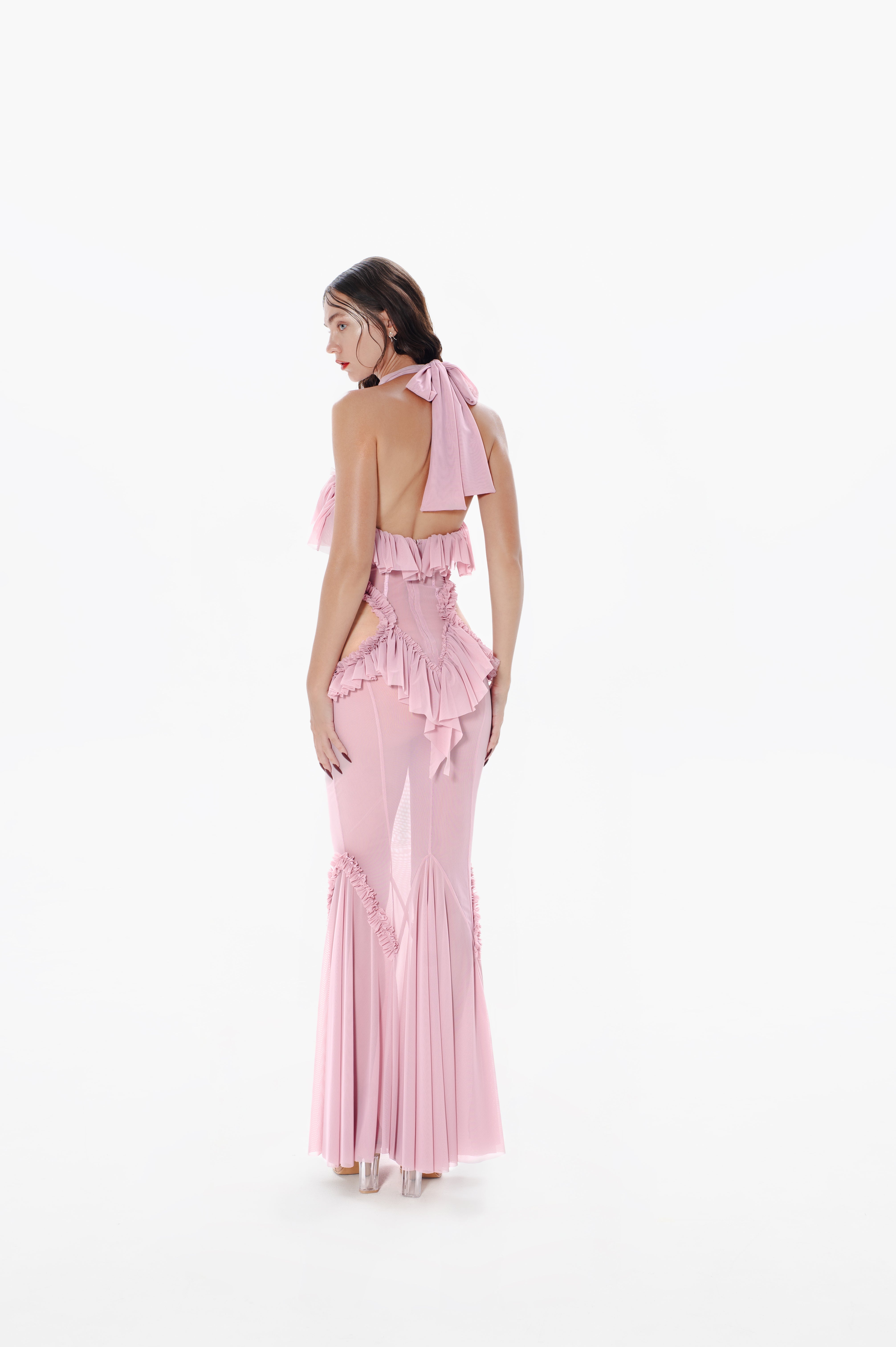 Ophelia Maxi Dress Bubblegum