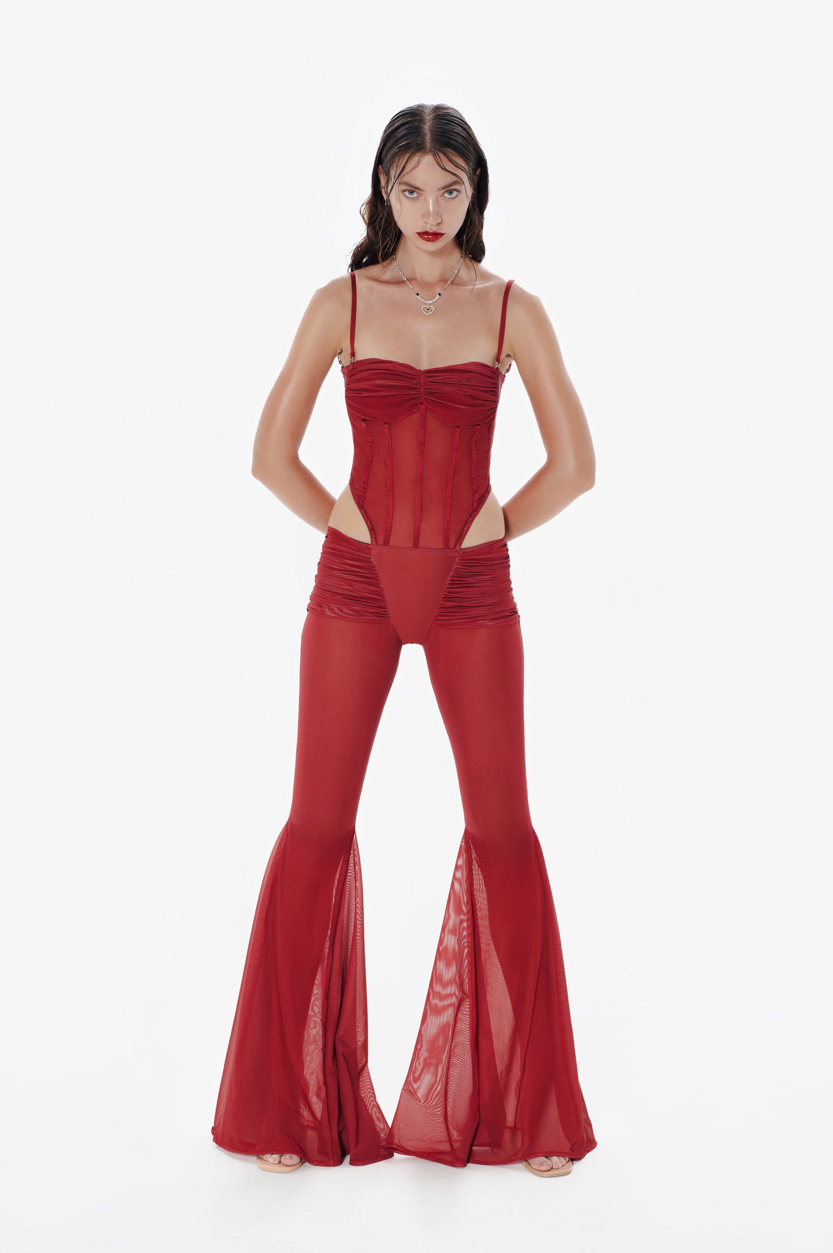 Genesis Jumpsuit Red
