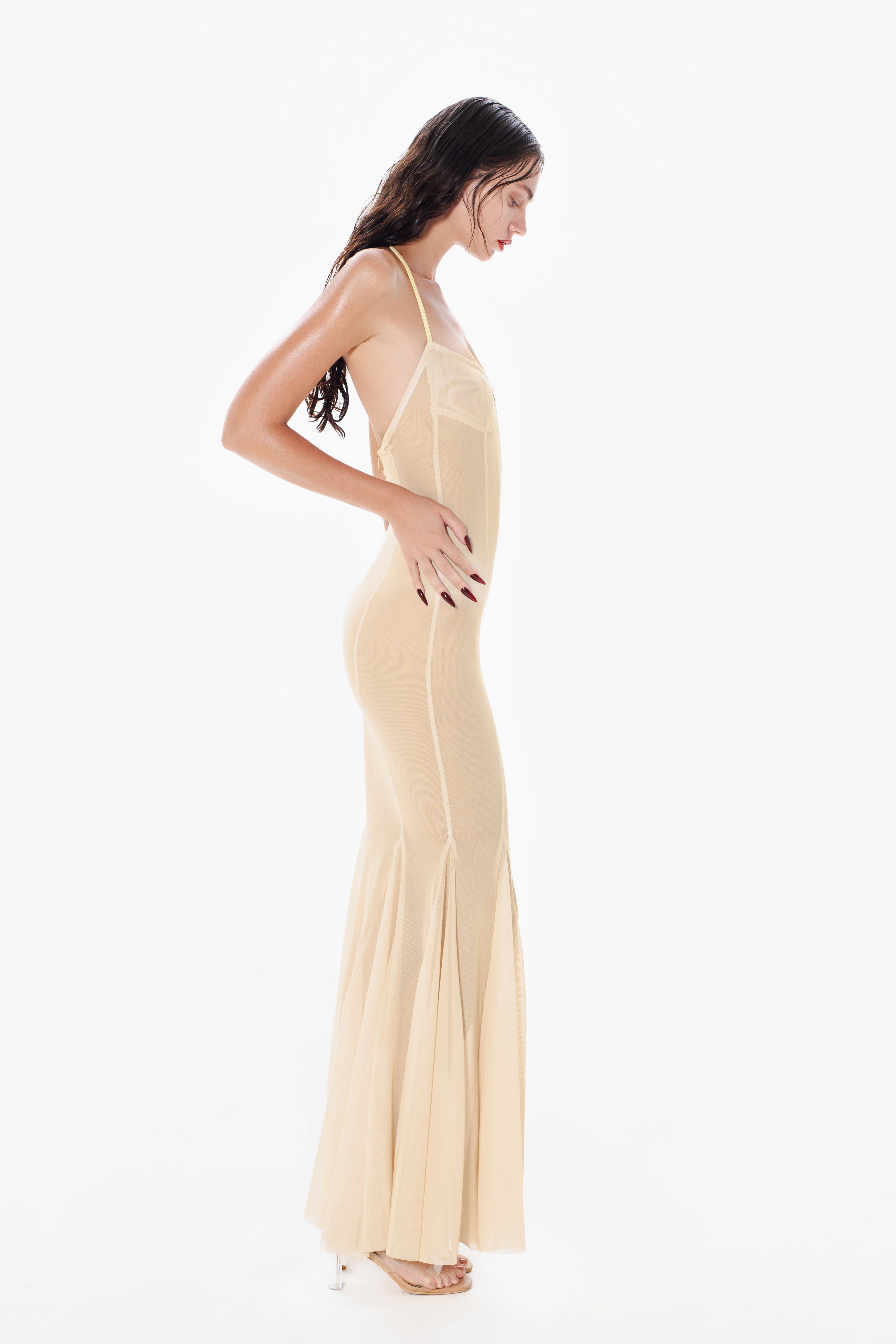 Siren Maxi Dress Butter