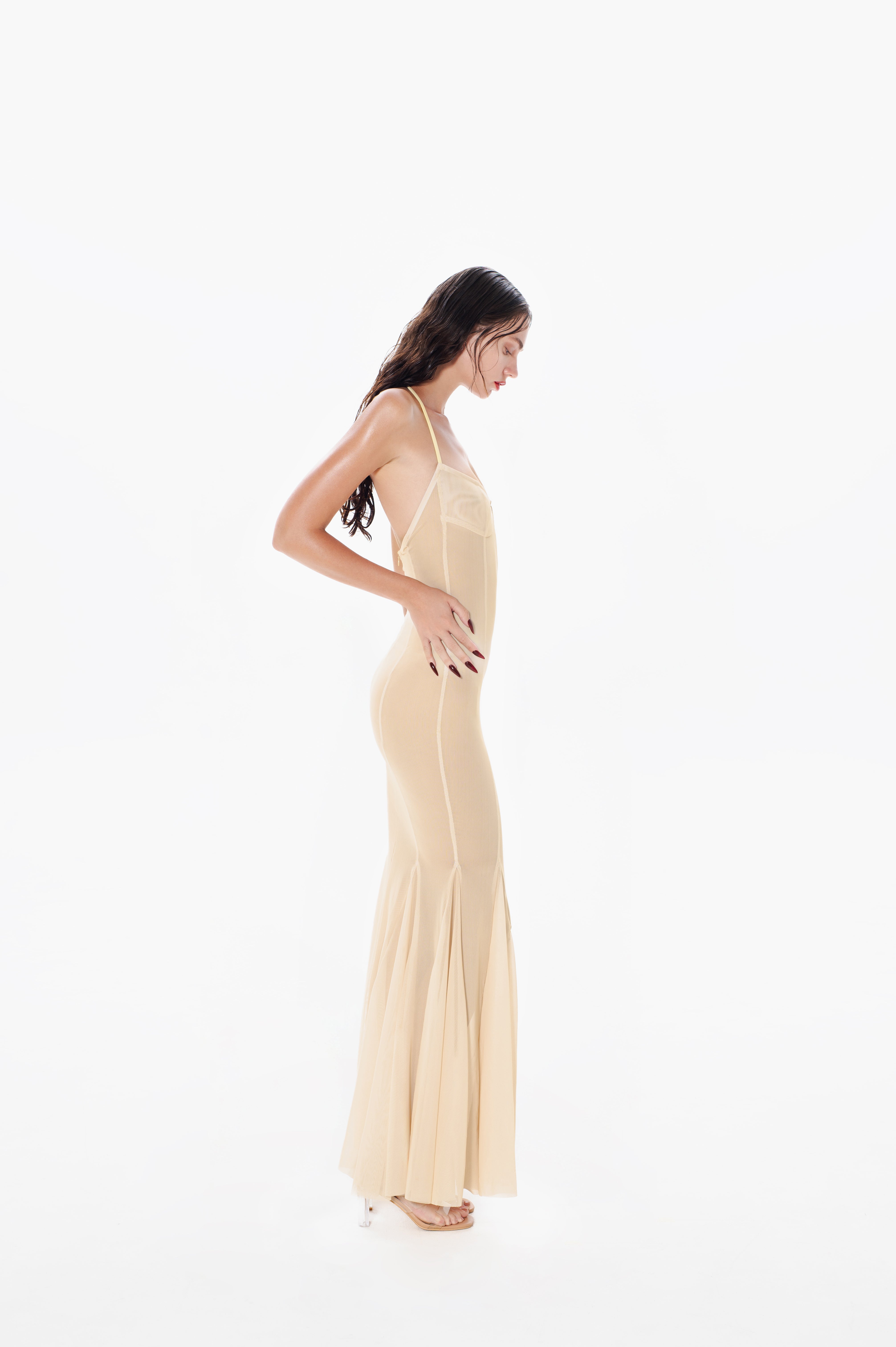 Siren Maxi Dress Butter