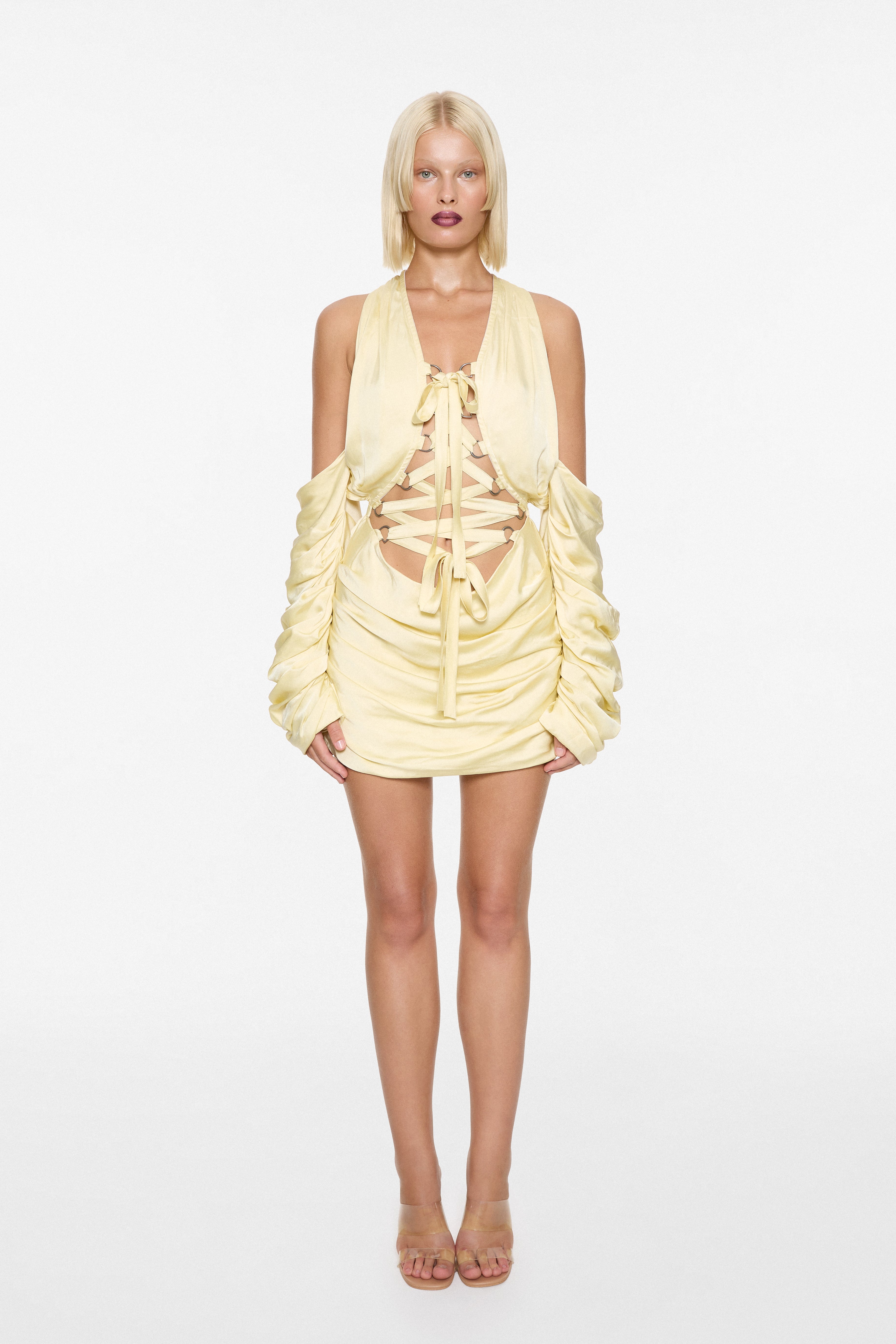 No Strings Attached Dress Butter