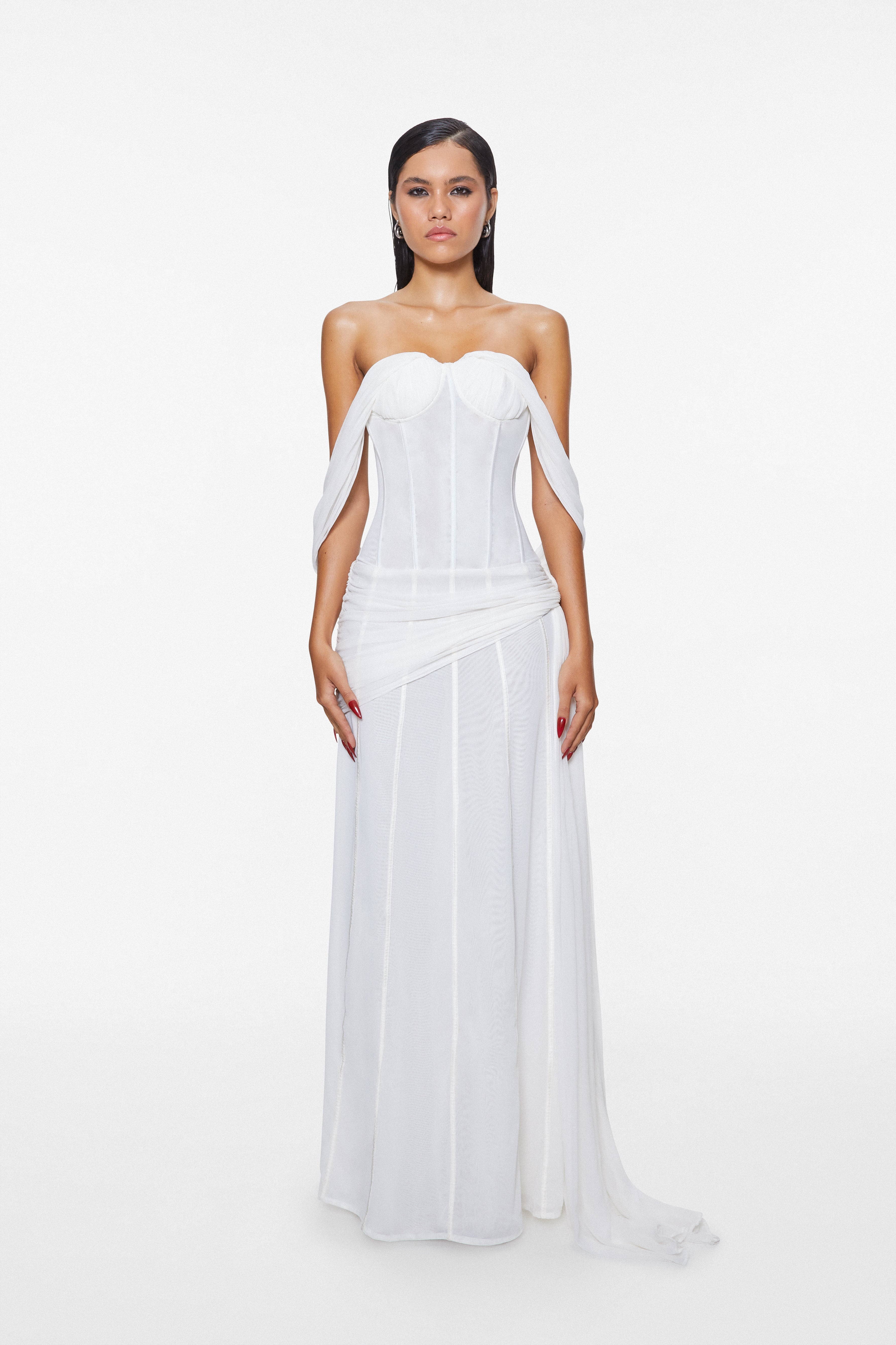 Nemesis Maxi Dress Ivory