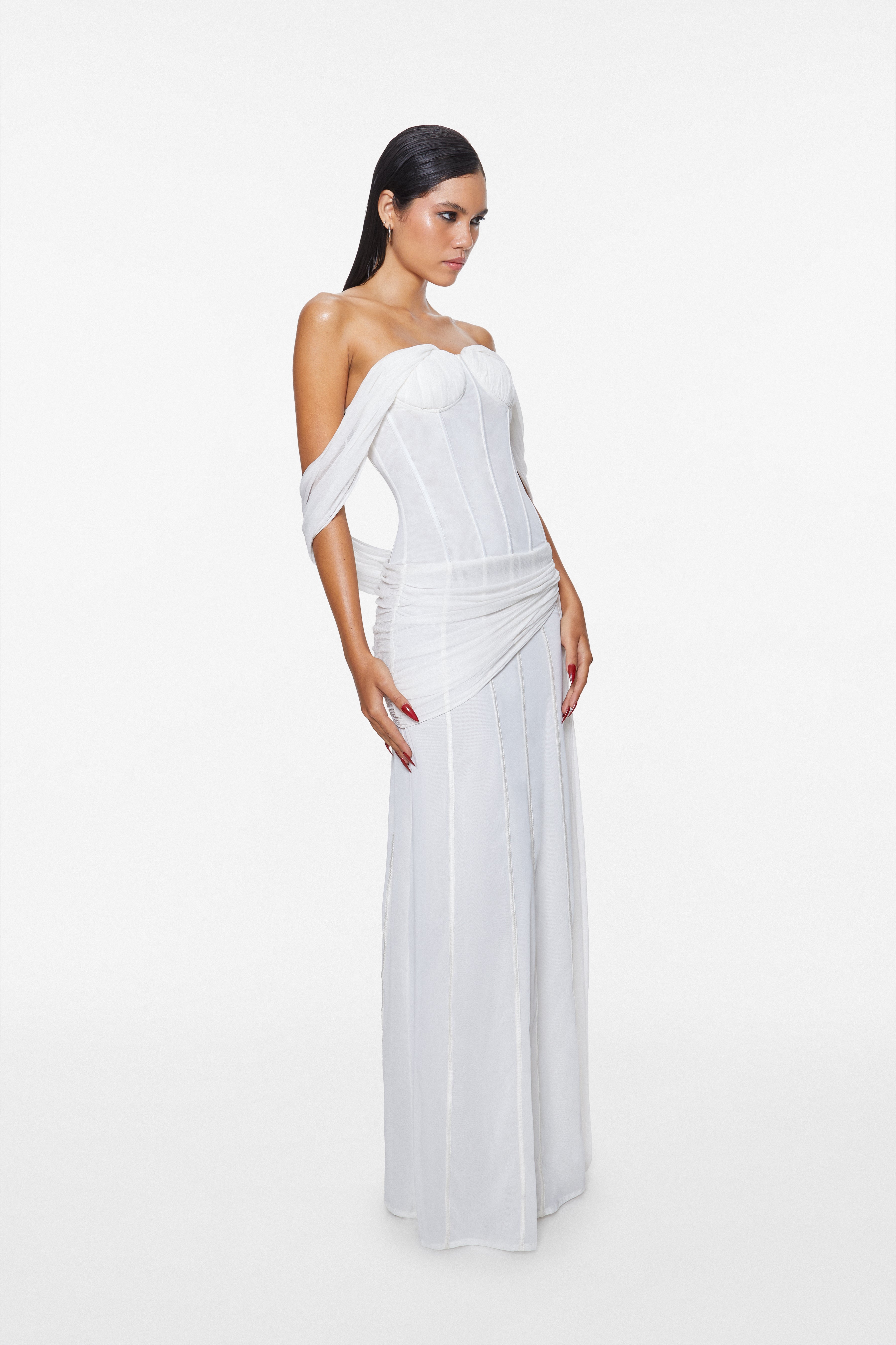 Nemesis Maxi Dress Ivory