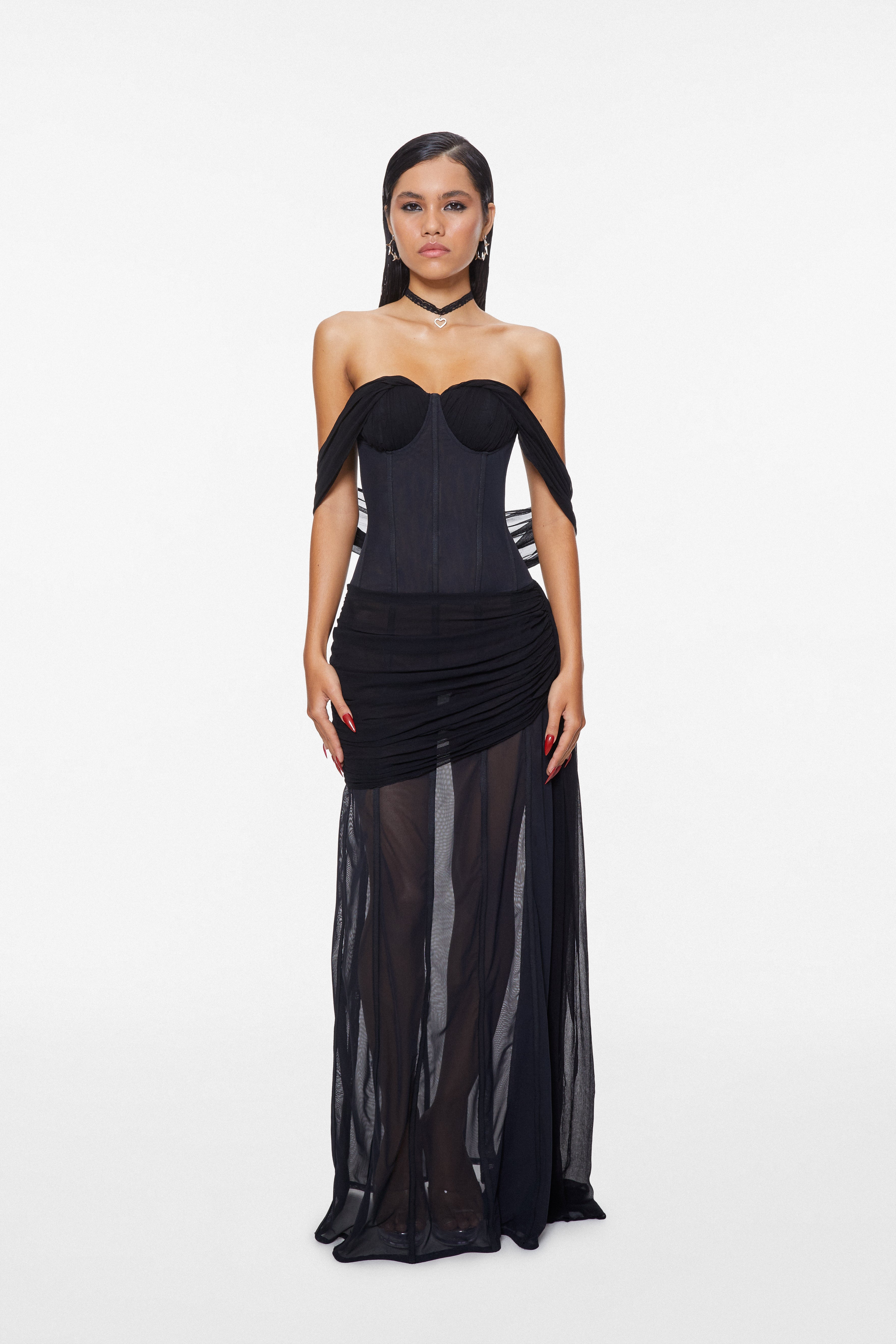 Nemesis Maxi Dress Black