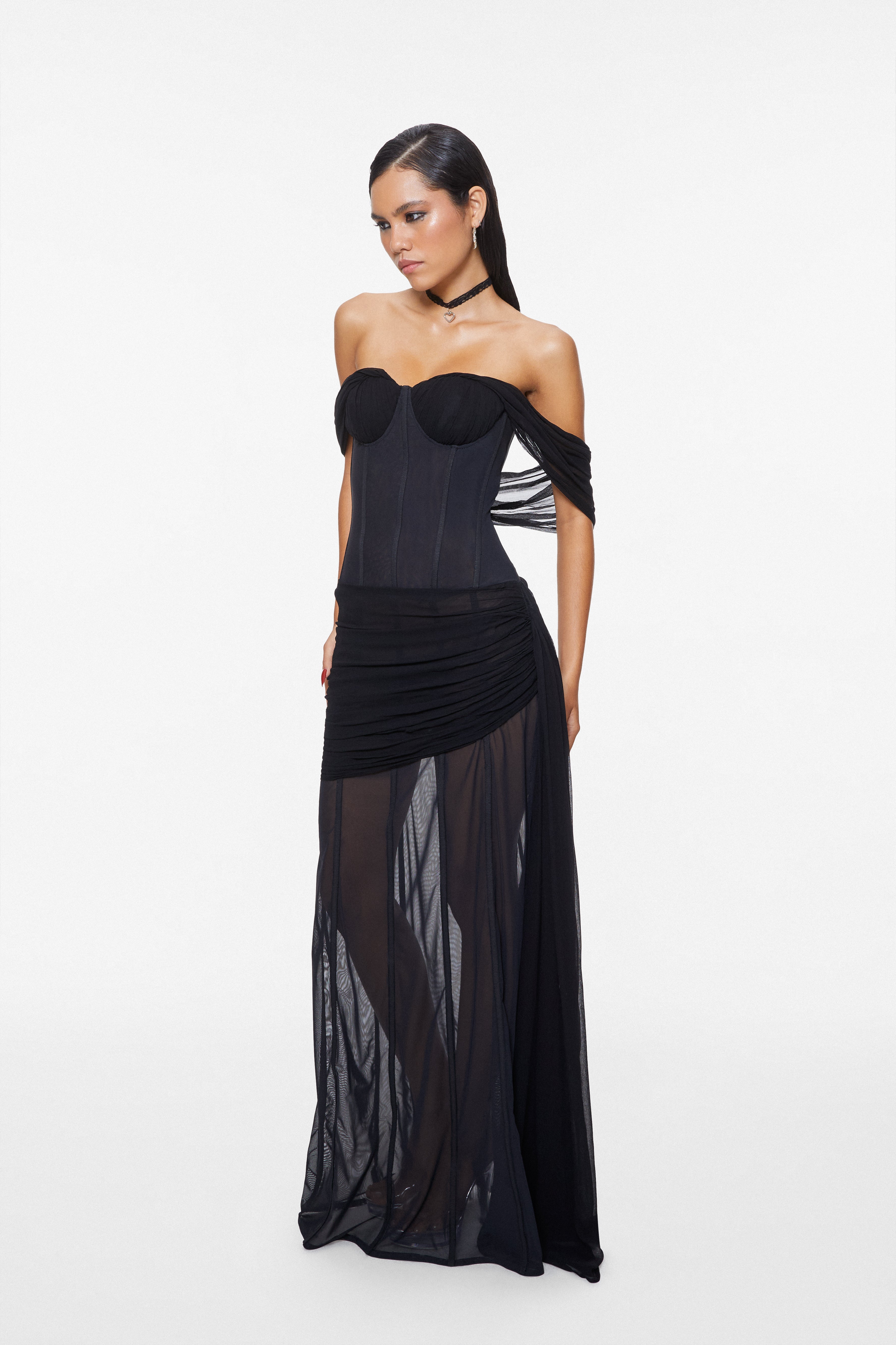 Nemesis Maxi Dress Black