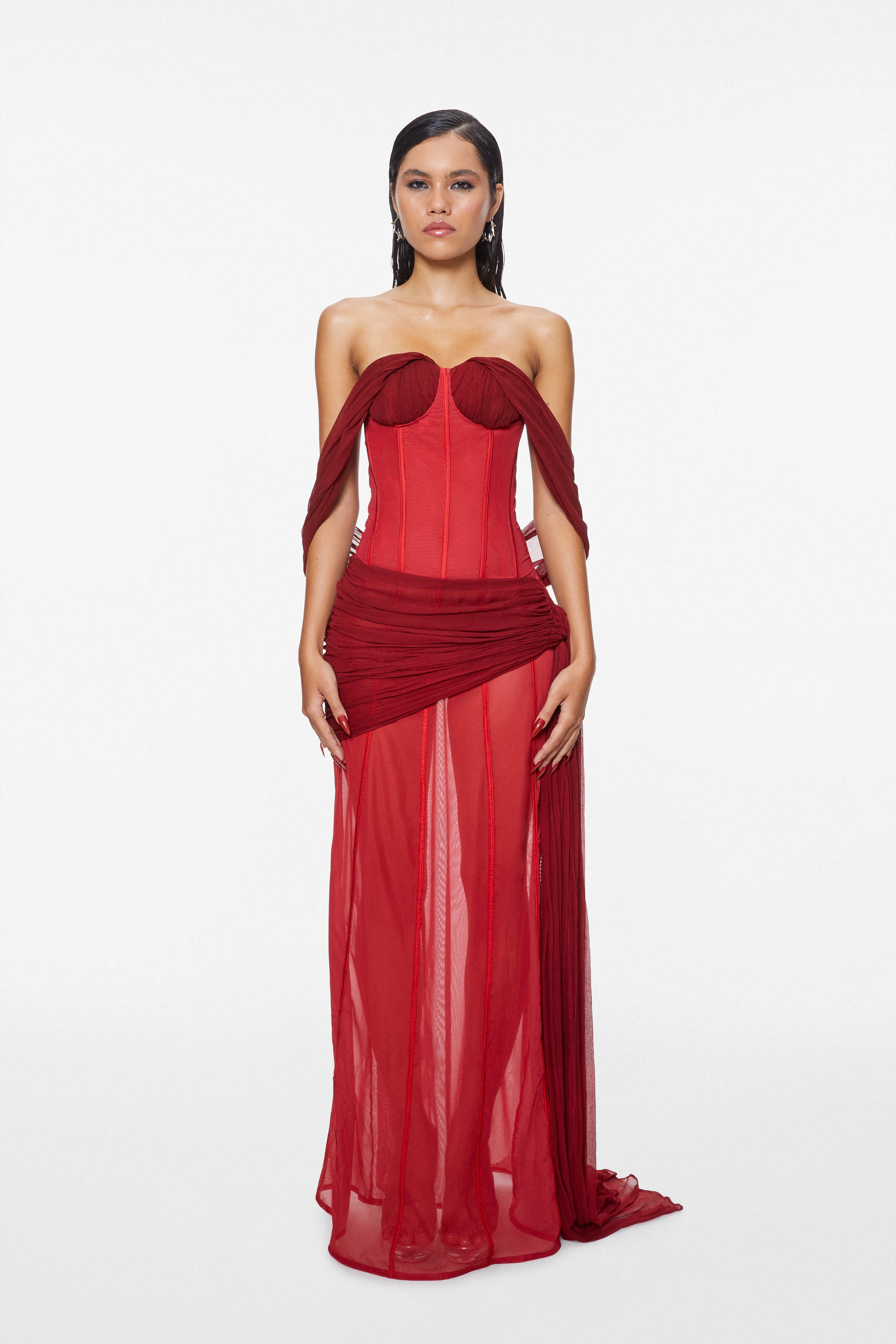 Nemesis Maxi Dress Ruby Red