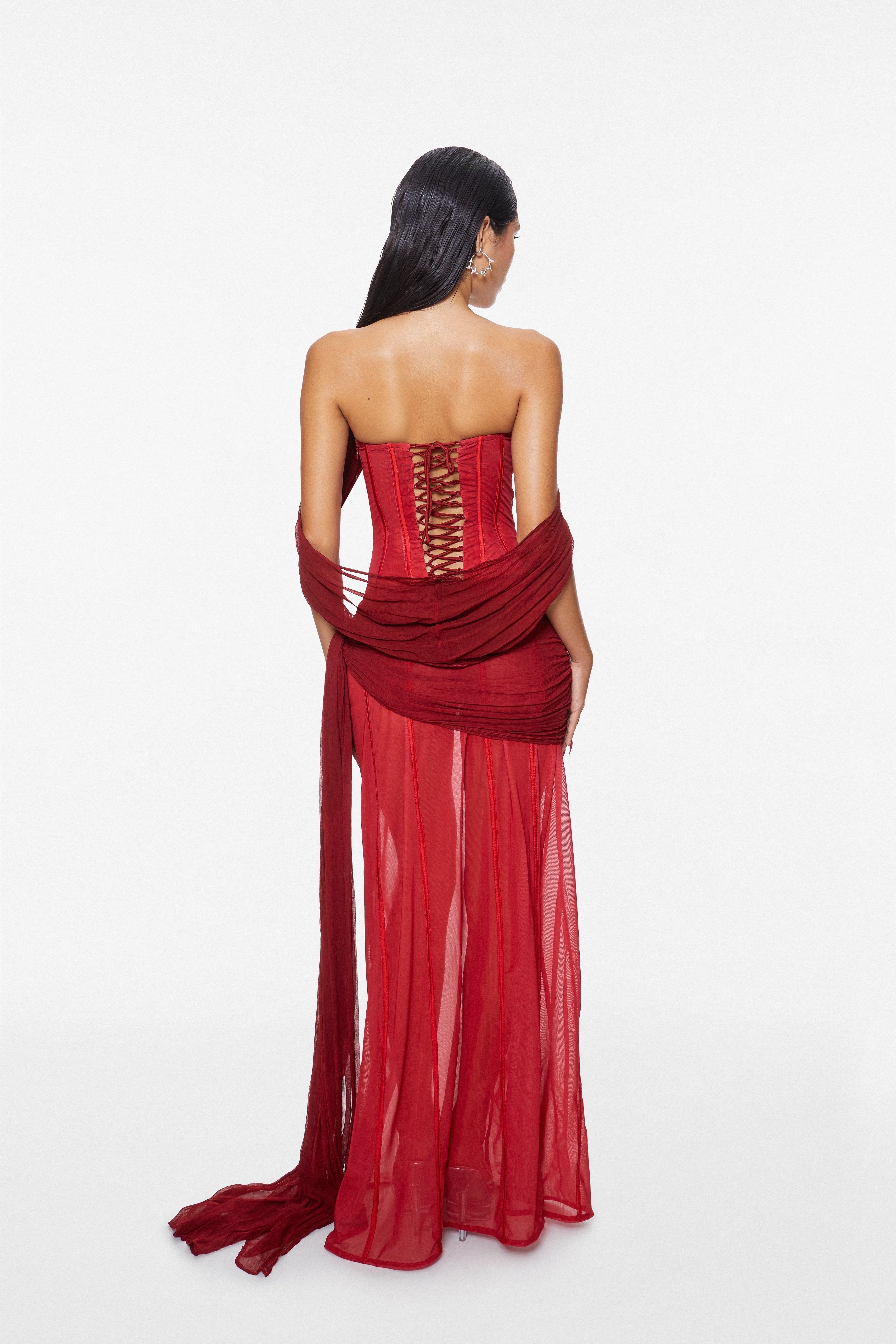 Nemesis Maxi Dress Ruby Red