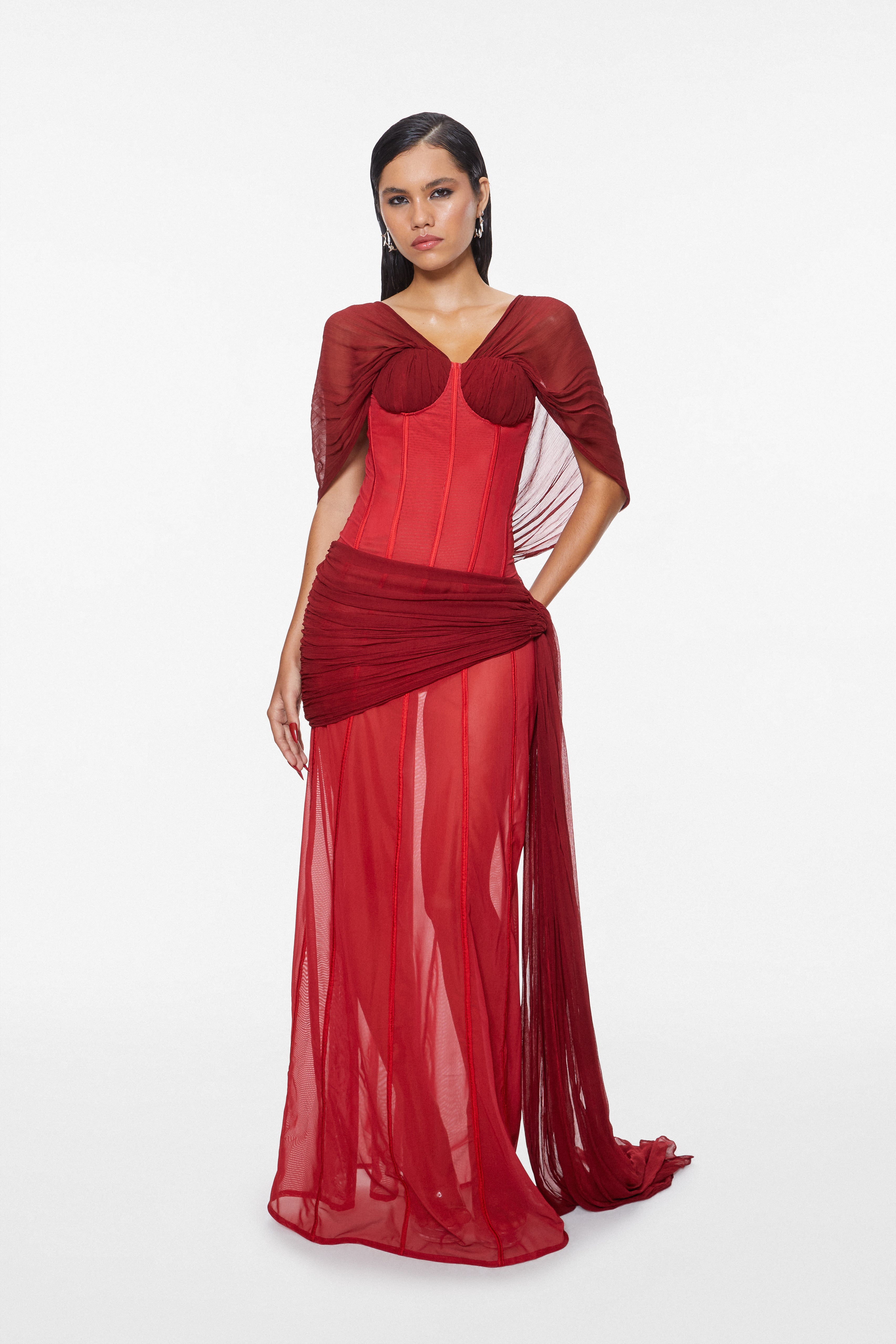 Nemesis Maxi Dress Ruby Red