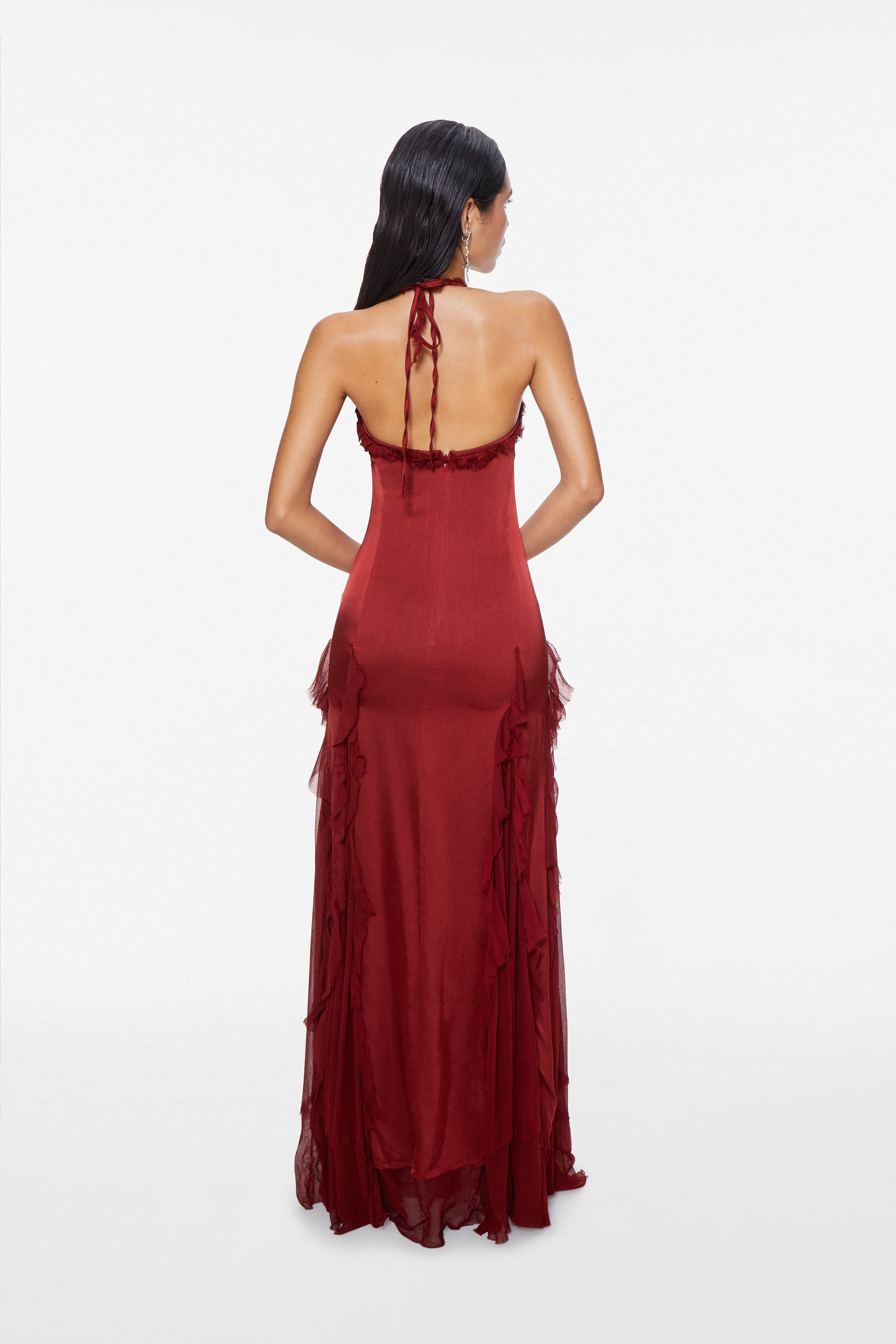 Temptress Dress Crimson