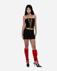 Ruffled Mini Skirt
