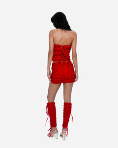 Ruffled Mini Skirt