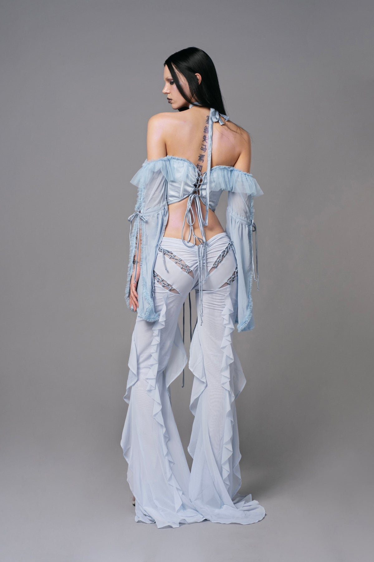 Meta Angel Pants Powder Blue