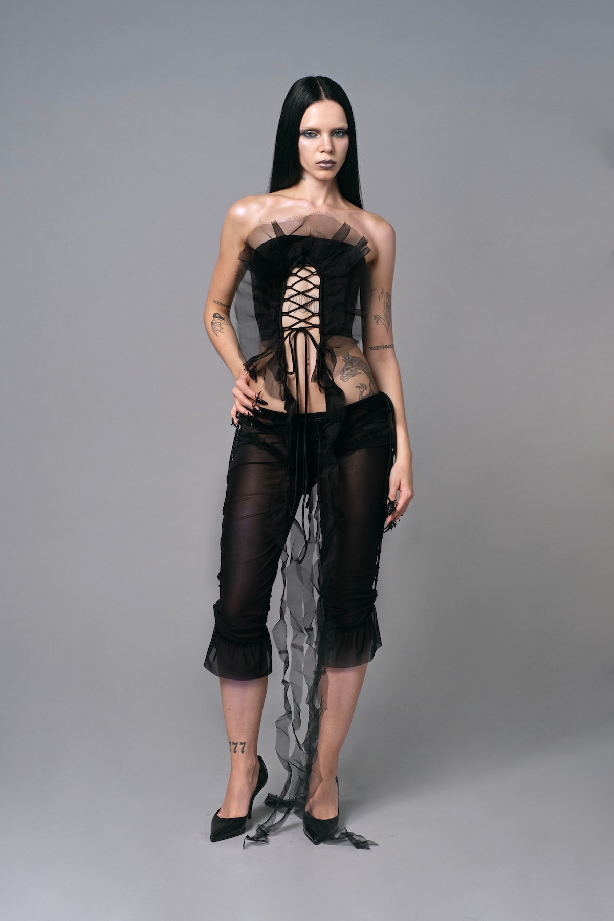 Delicate Weapon Top Noir