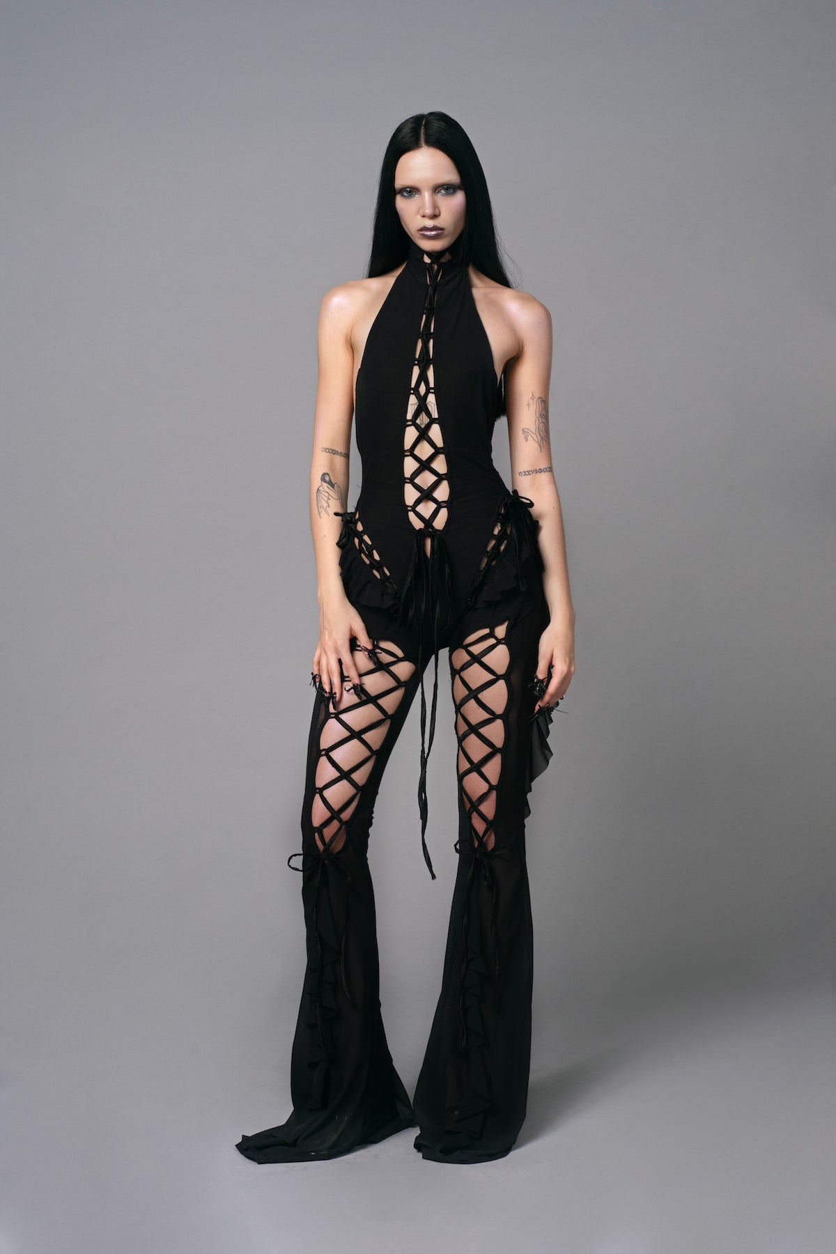 Sinful Romance Jumpsuit Noir