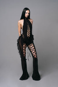 Sinful Romance Jumpsuit Noir
