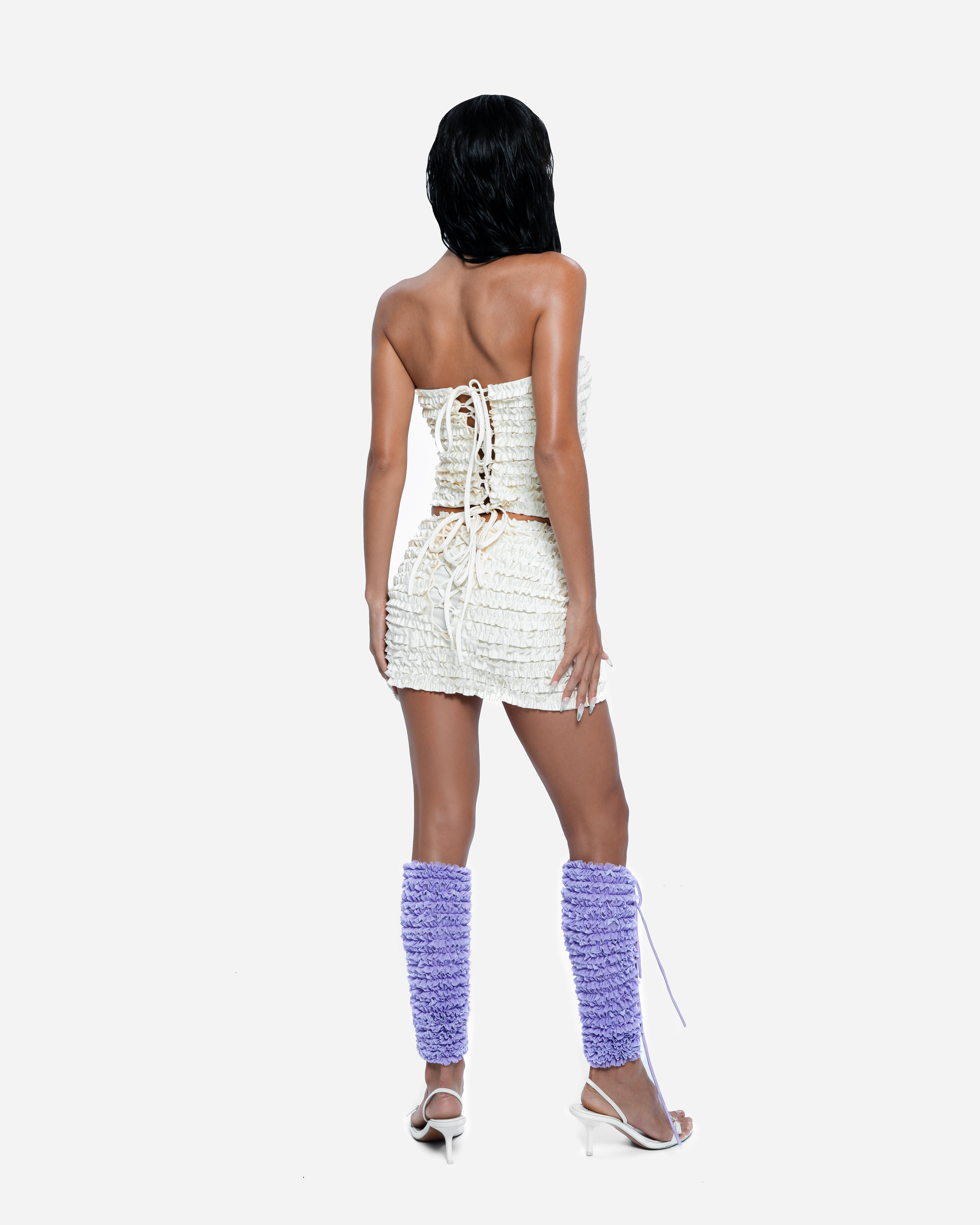 Ruffled Mini Skirt