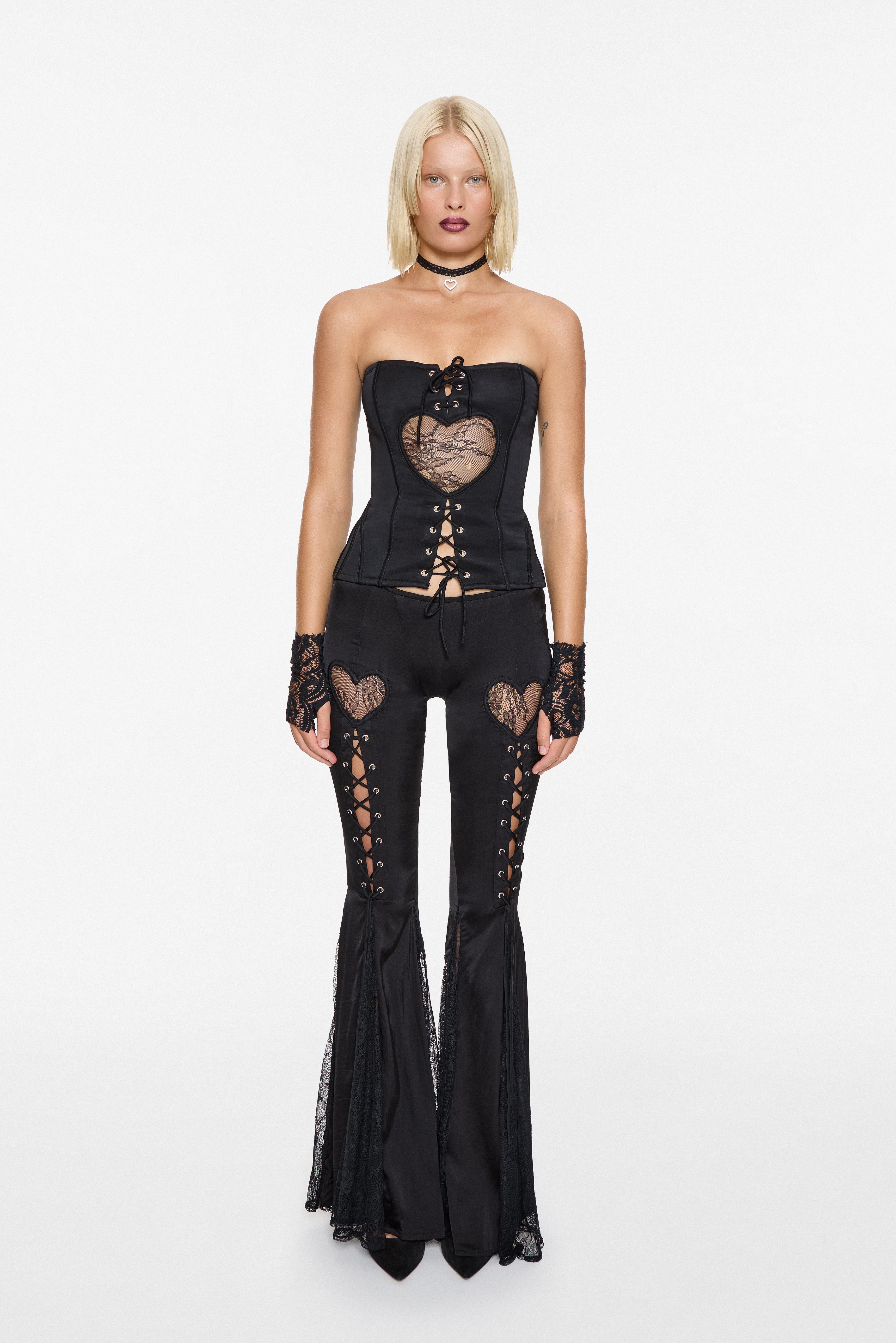 Cupid's Revenge Corset Black